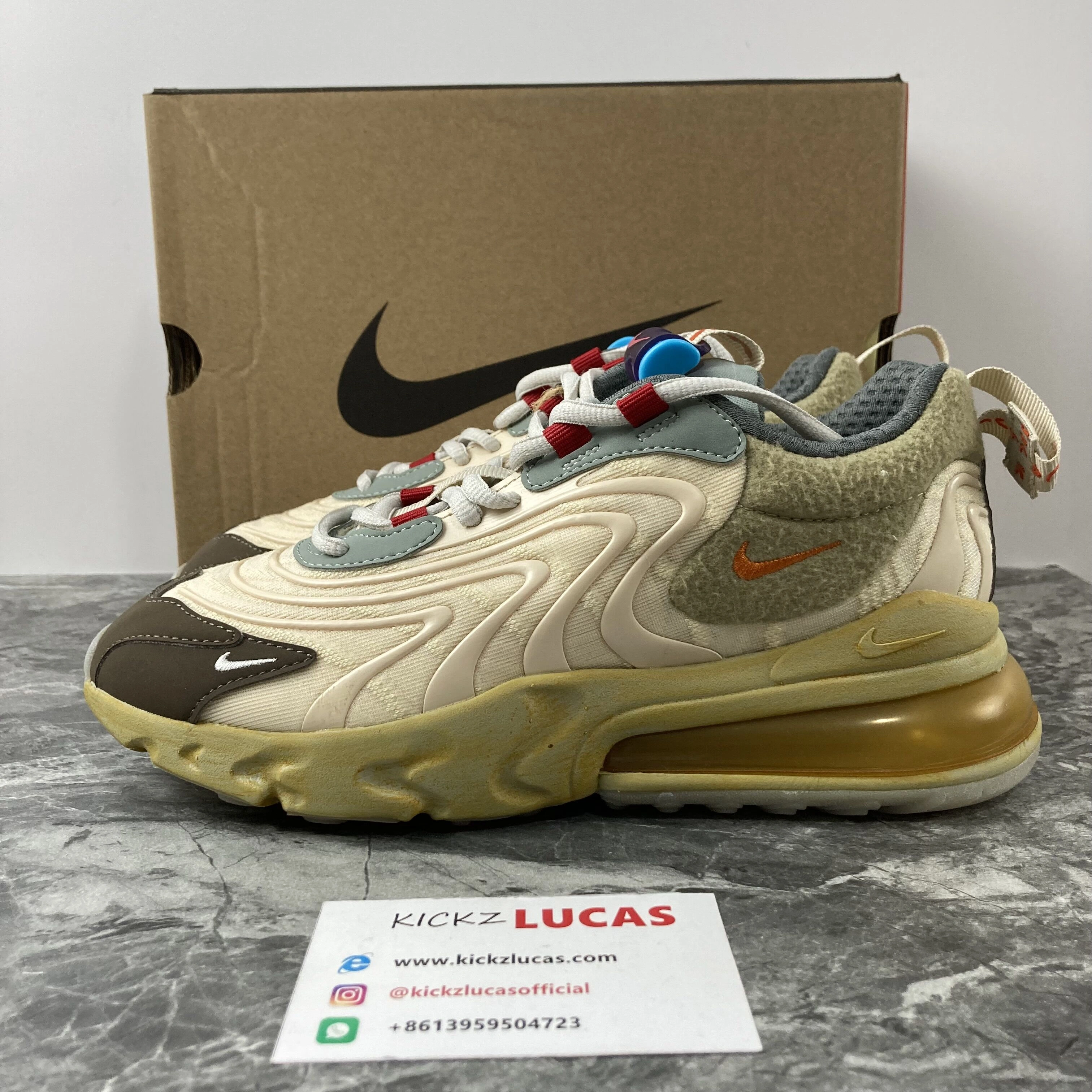 Comfortable Air Max 270 ENG Travis Scott Cactus Trails 967
