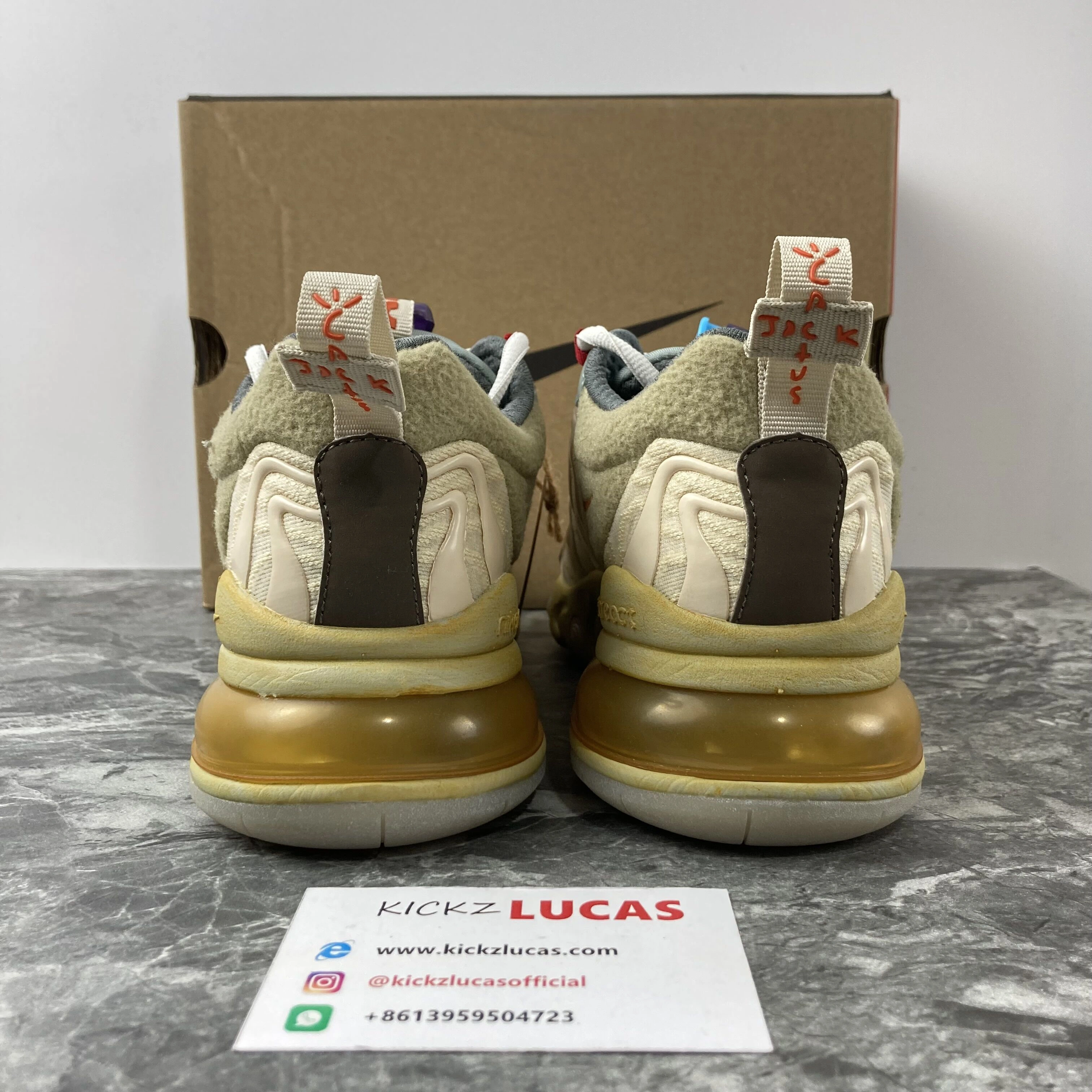 Comfortable Air Max 270 ENG Travis Scott Cactus Trails 967