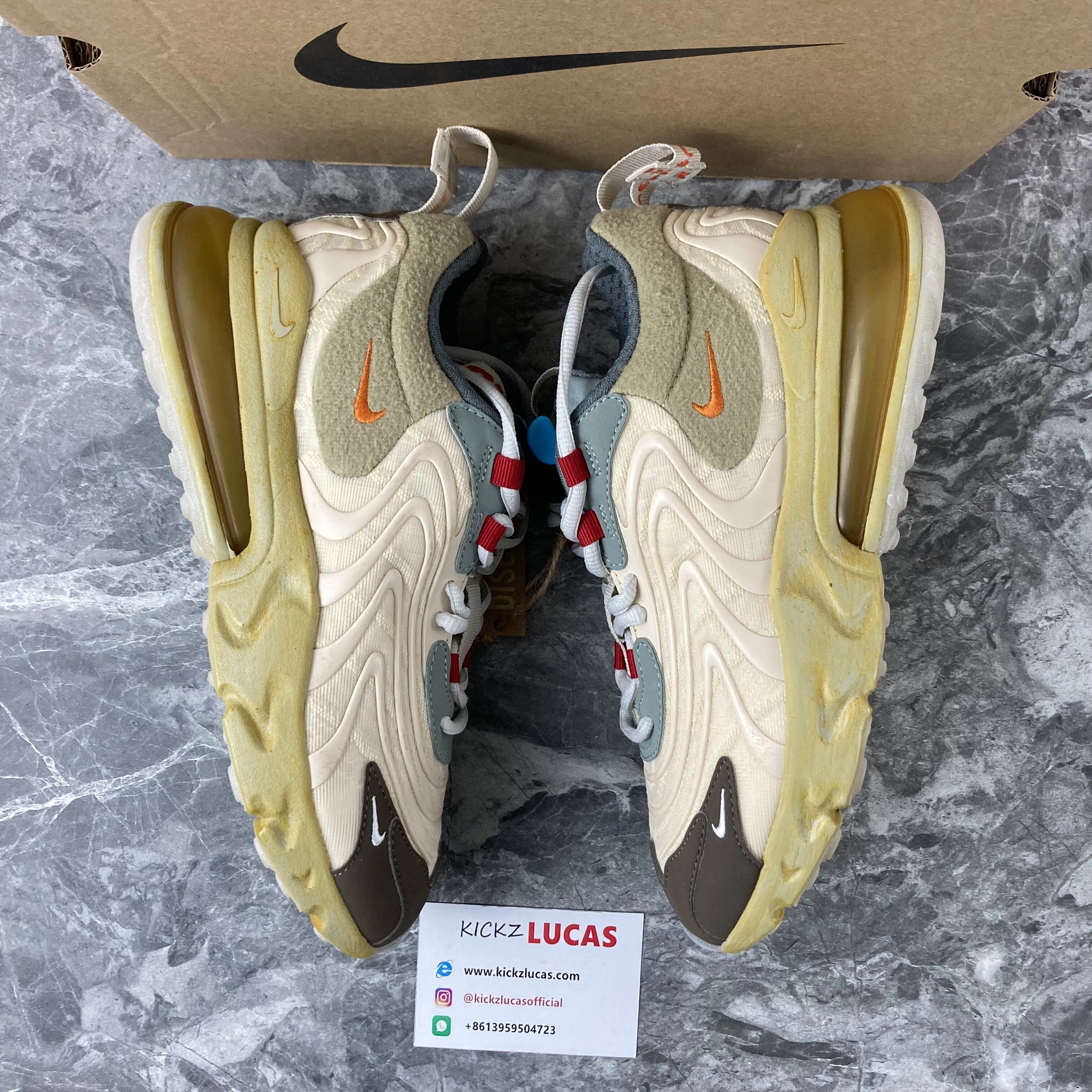 Comfortable Air Max 270 ENG Travis Scott Cactus Trails 967