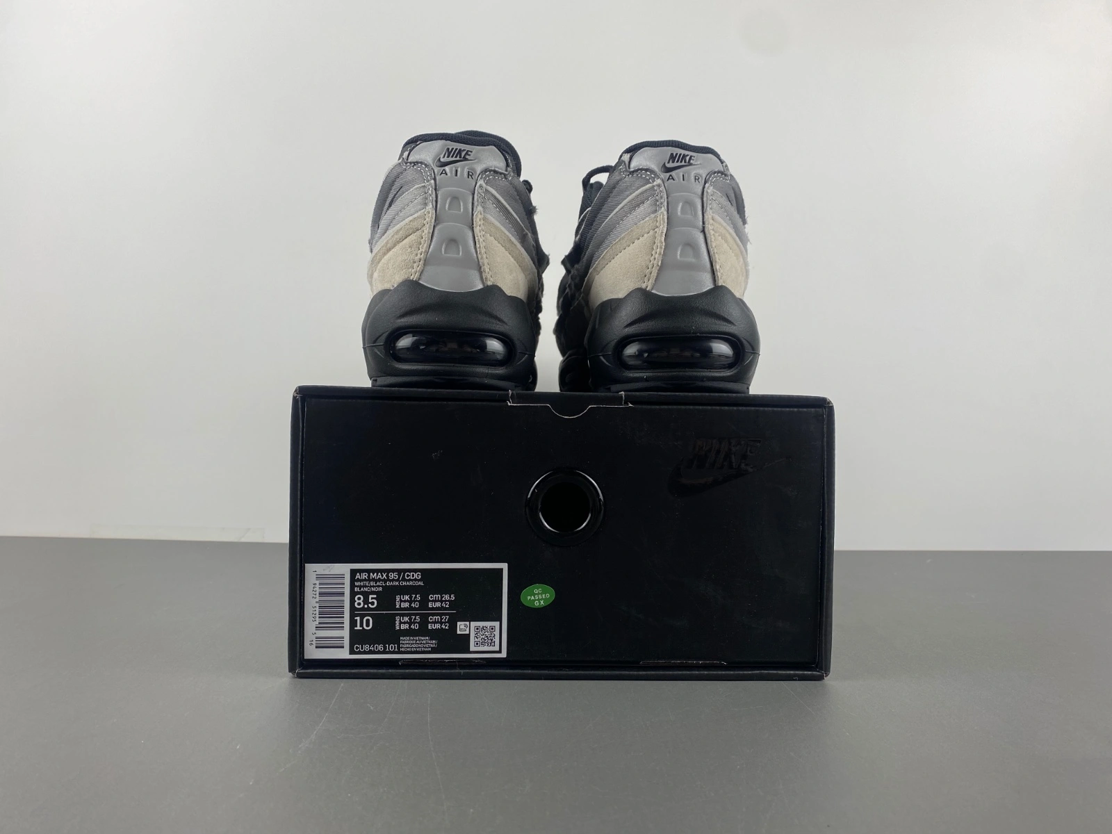 AllSeason Air Max 95 Comme des Garcons Black Grey CU8406- 863