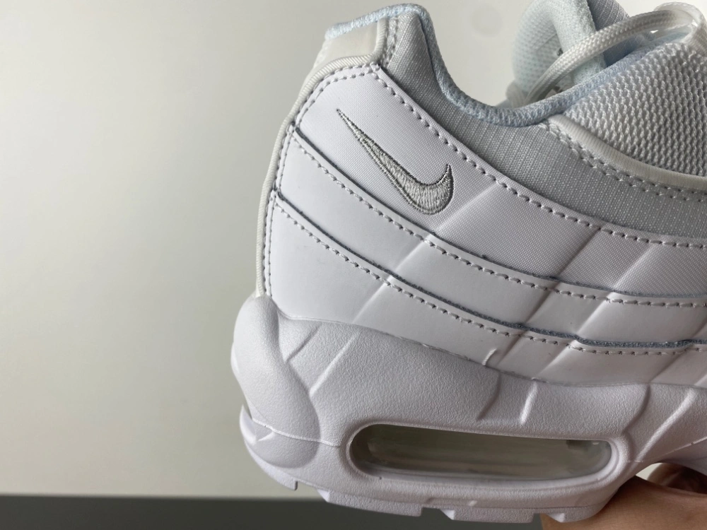 Attractive Air Max 95 Essential White Grey Fog CT1268- 830