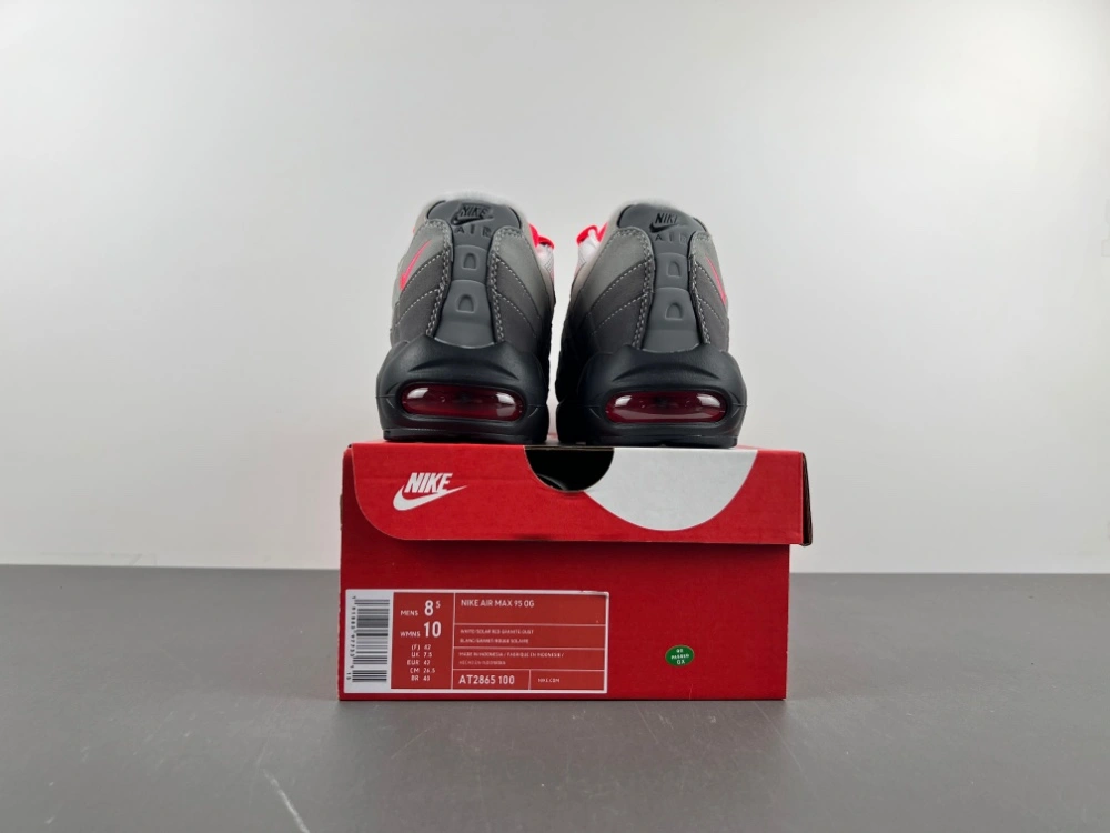 Air Max 95 OG Solar Red AT2865- Breathable 848