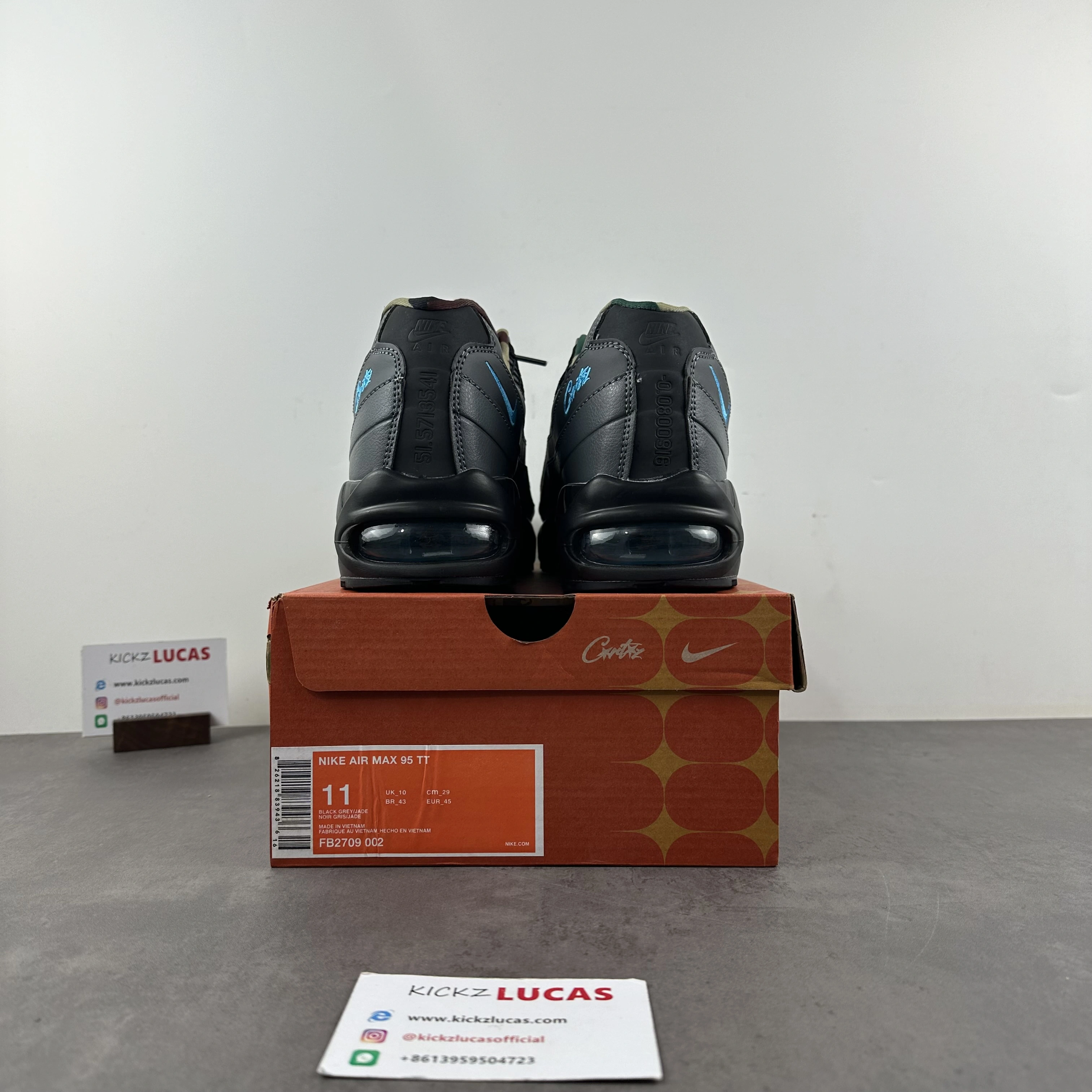 EasyCare Air Max 95 SP Corteiz Aegean Storm FB2709- 897
