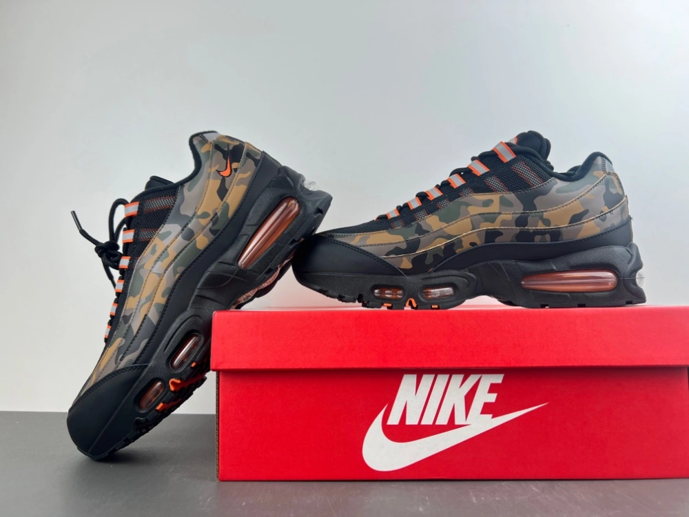 BestValue Air Max 95 Safety Orange Camo HQ1973- 824