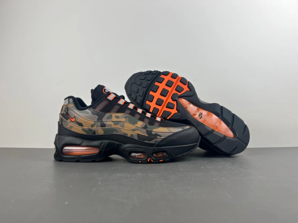 BestValue Air Max 95 Safety Orange Camo HQ1973- 824