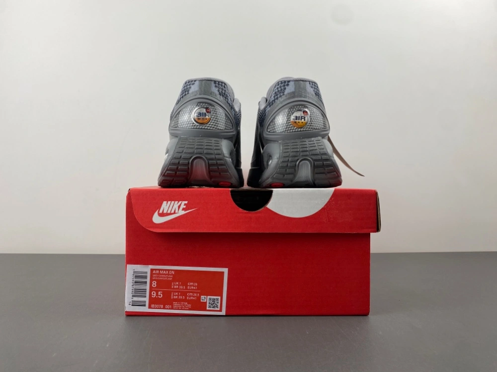 Seasonal Air Max Dn Cool Grey Metallic Silver Iron Grey Photon Dust IB3078- 844