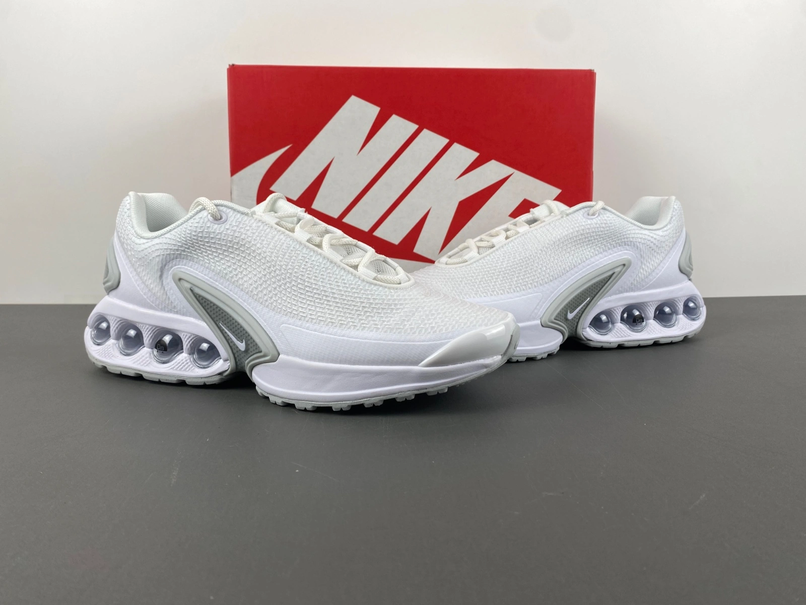 Air Max Dn White Metallic Silver DV3337- OdorResistant 874