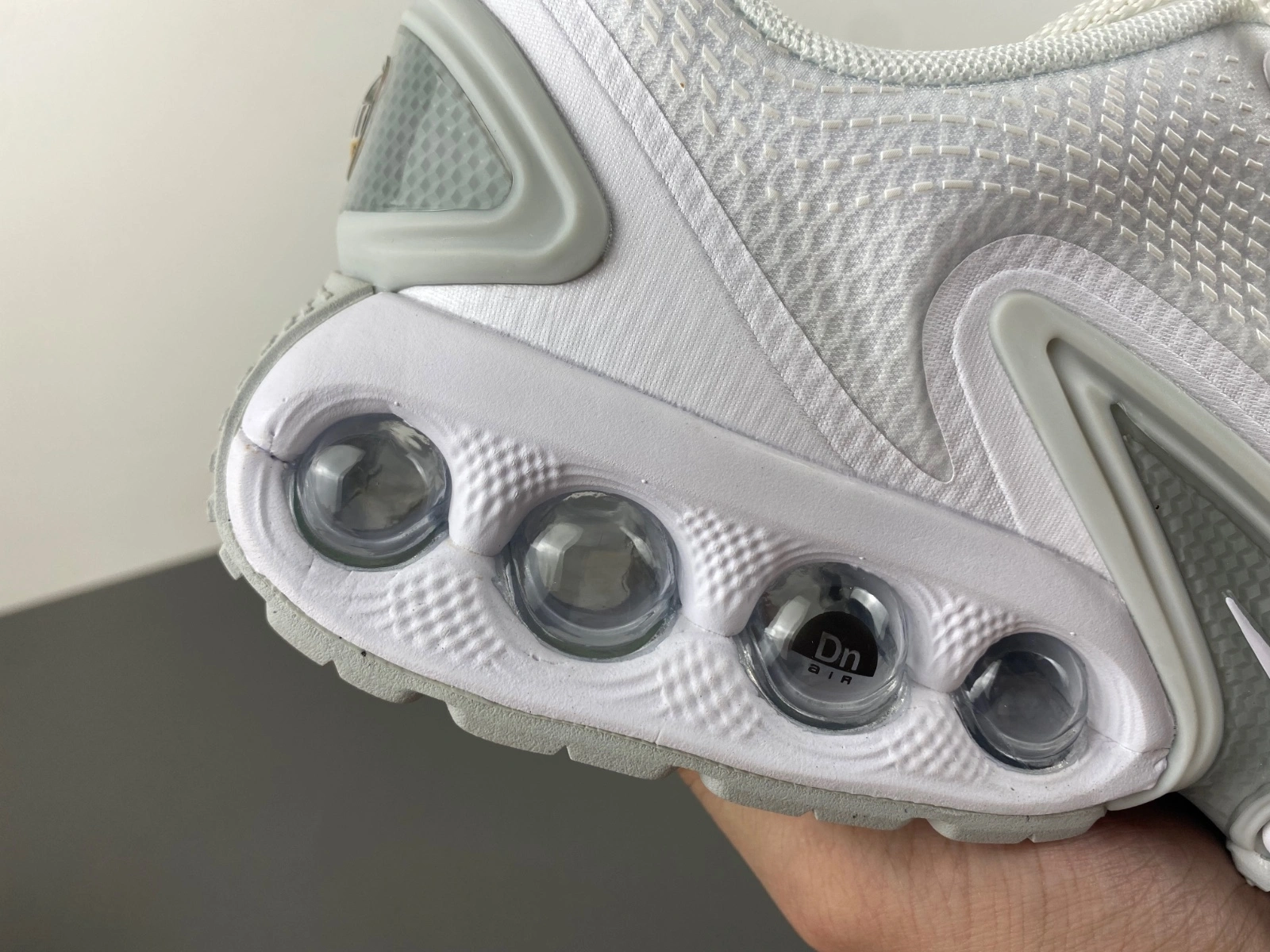 Air Max Dn White Metallic Silver DV3337- OdorResistant 874