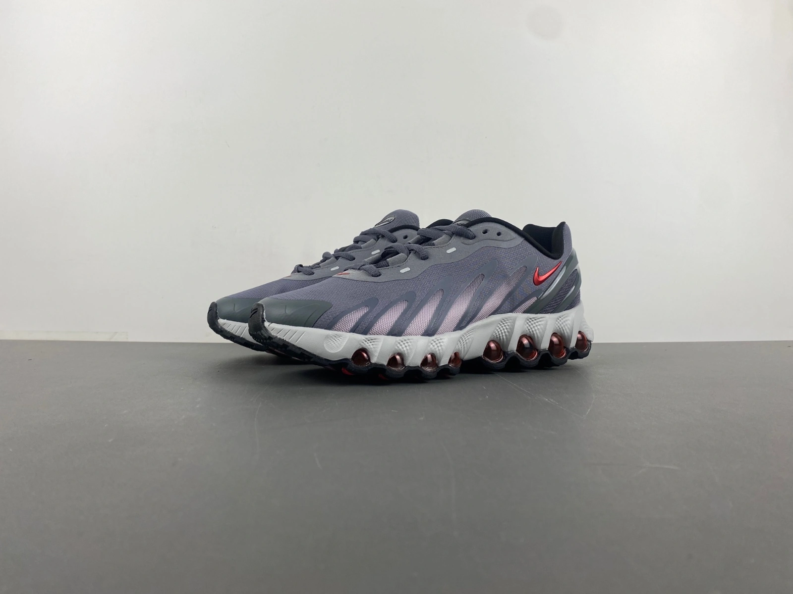 Breathable Air Max Dn8 Iron Grey  Crimson FQ7860- 849