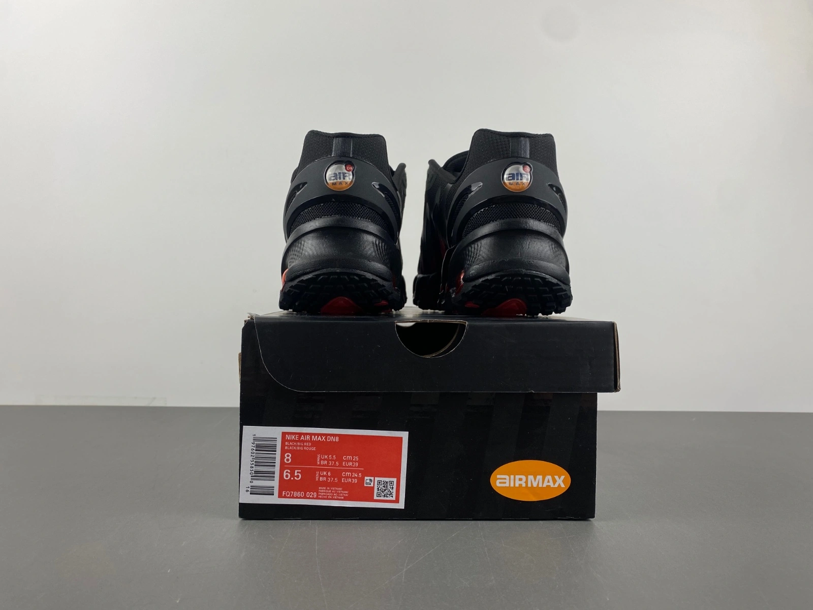Air Max Dn8 Red Black FQ7860- Comfortable 851