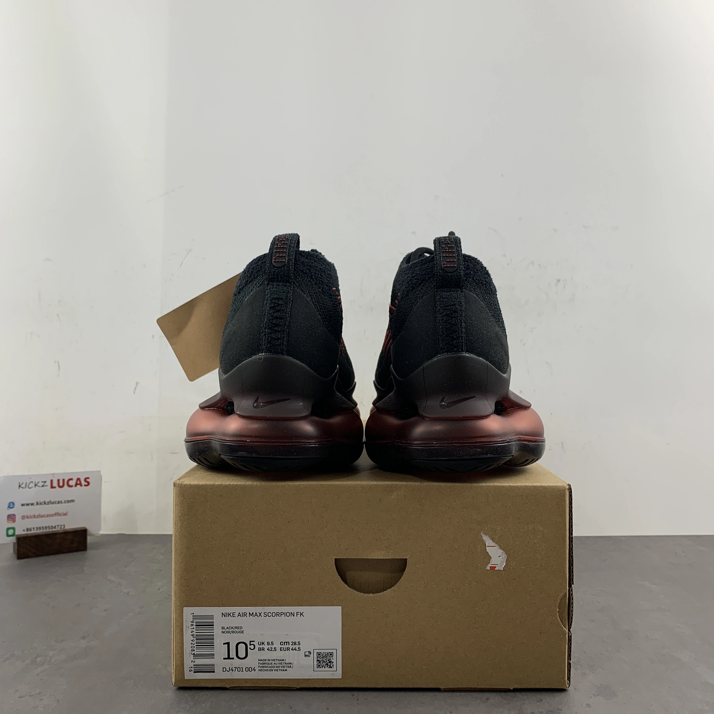 Air Max Scorpion FK Black Red DJ4701- ModernLook 933