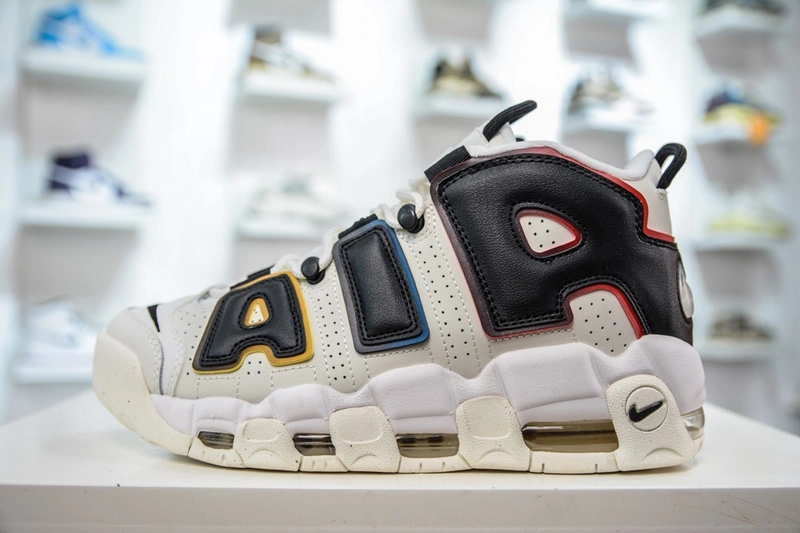 Air More Uptempo 96 Trading Cards Primary Colors DM1297- DailyWear 1232
