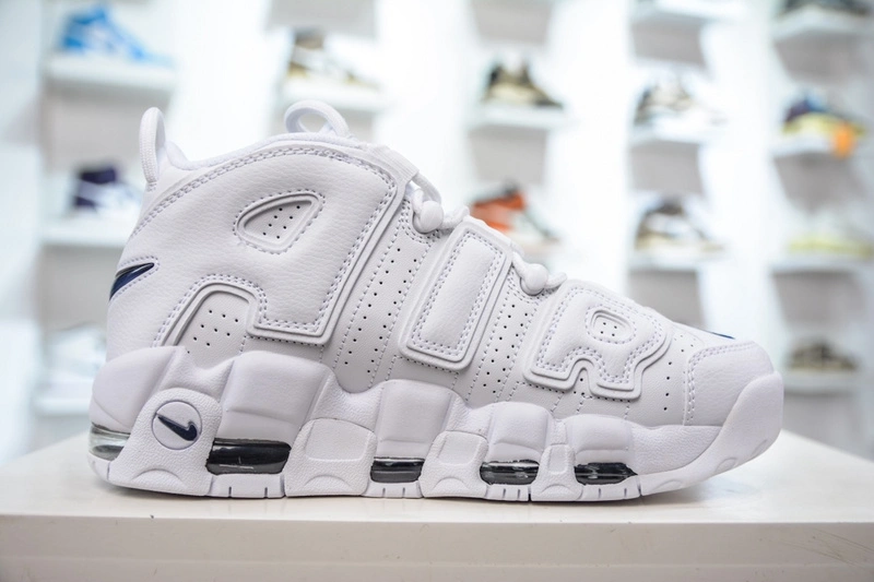TopPick Air More Uptempo 96 White White Midnight Navy DH8011- 1262