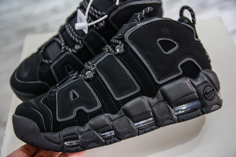 FlexibleFit Air More Uptempo Black Reflective 414962- 1248