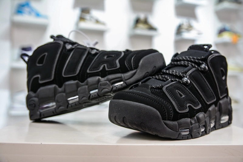 FlexibleFit Air More Uptempo Black Reflective 414962- 1248