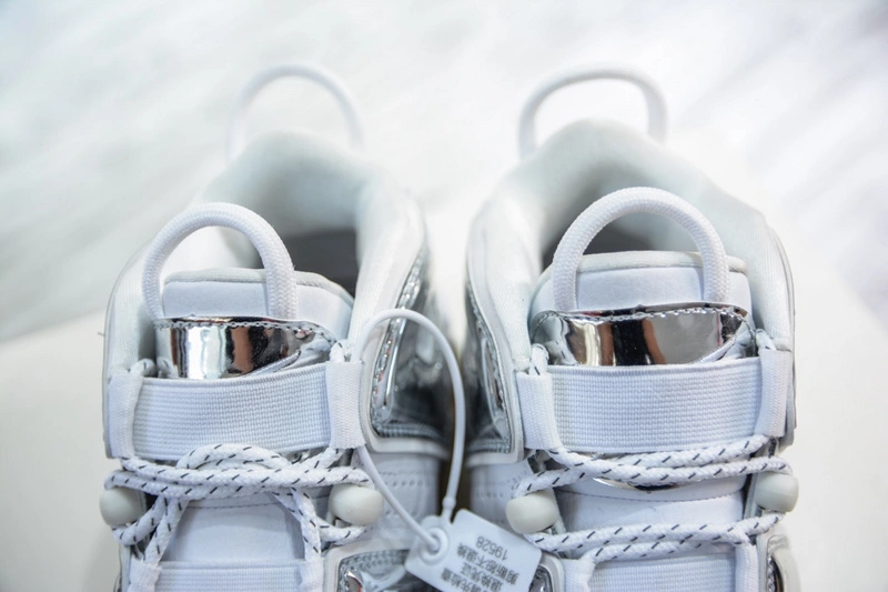HighPerformance Air More Uptempo Chrome White 917593- 1237