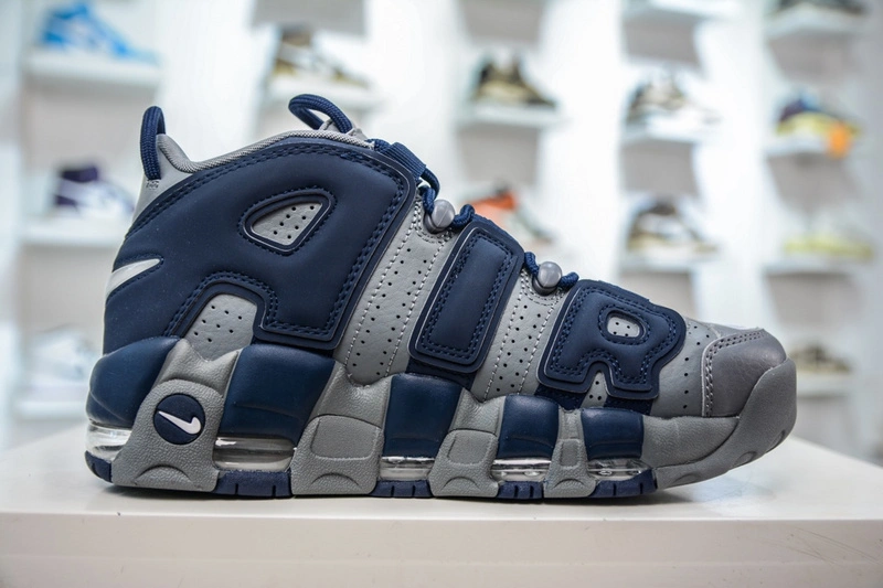 Air More Uptempo Cool Grey Midnight Navy 921948- ModernLook 1255
