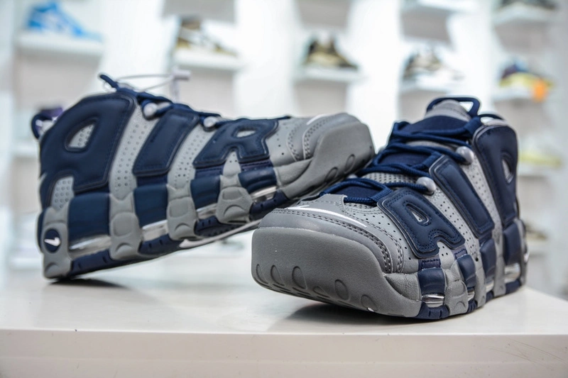 Air More Uptempo Cool Grey Midnight Navy 921948- ModernLook 1255
