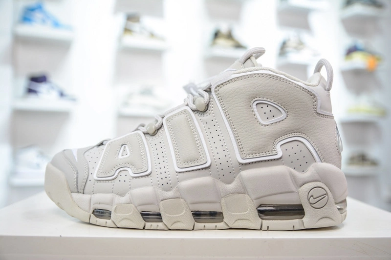 Upgraded Air More Uptempo Light Bone 921948- 1231