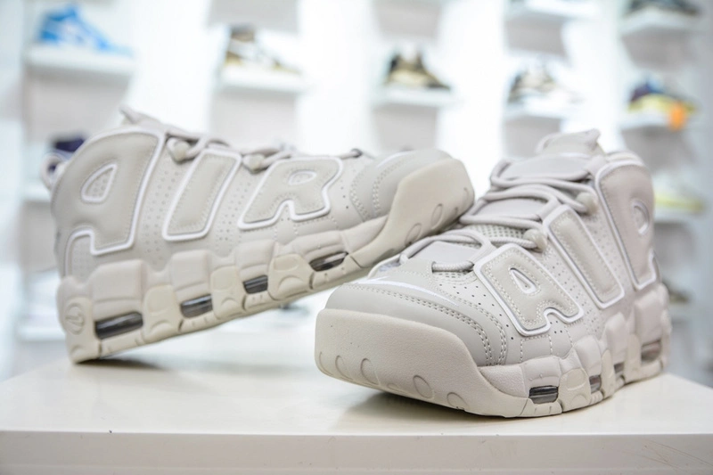 Upgraded Air More Uptempo Light Bone 921948- 1231