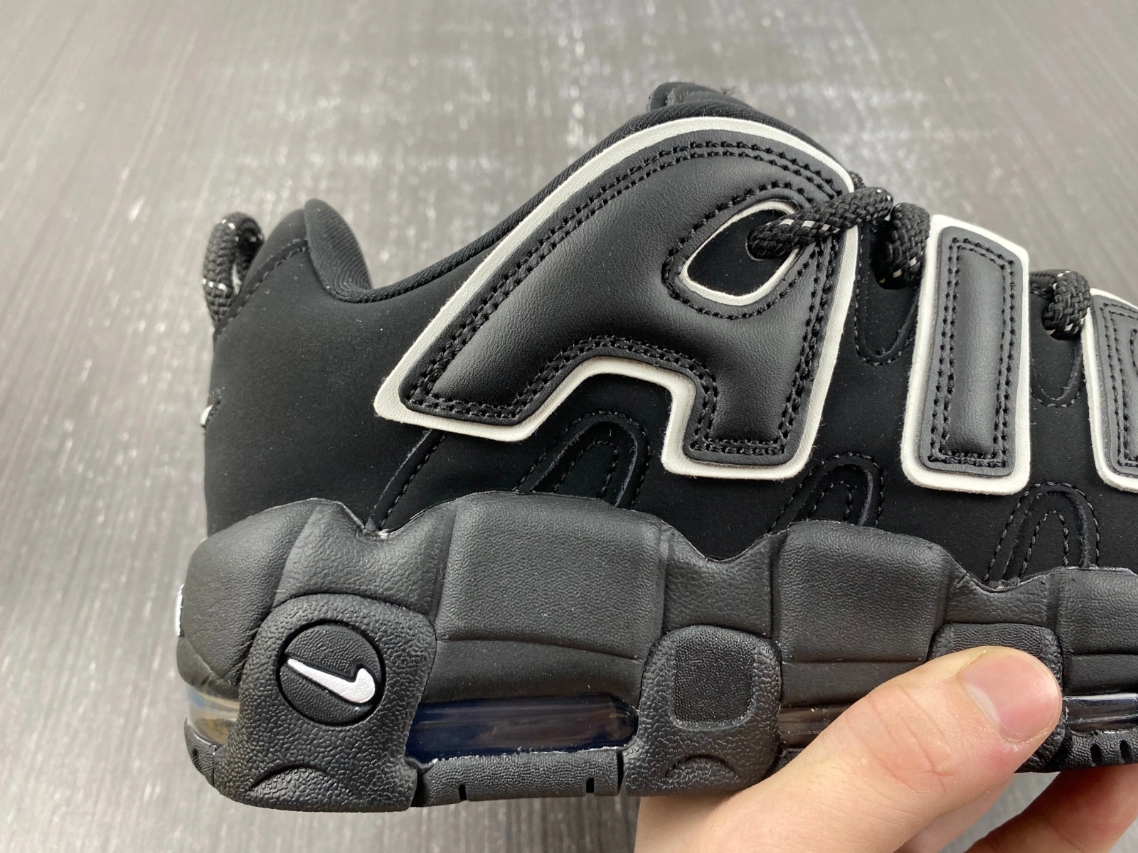 Sustainable Air More Uptempo Low AMBUSH Black FB1299- 1236