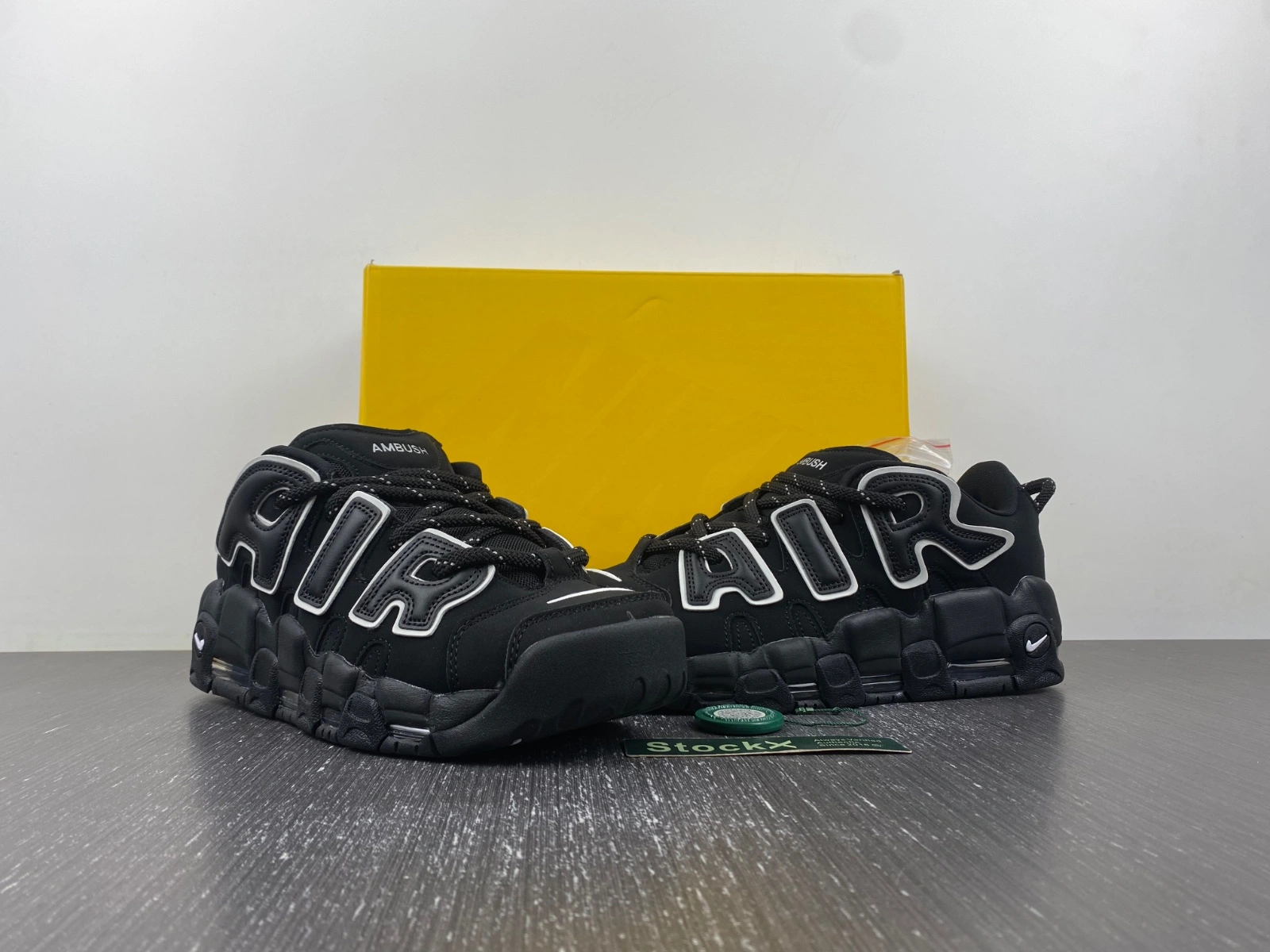 Sustainable Air More Uptempo Low AMBUSH Black FB1299- 1236