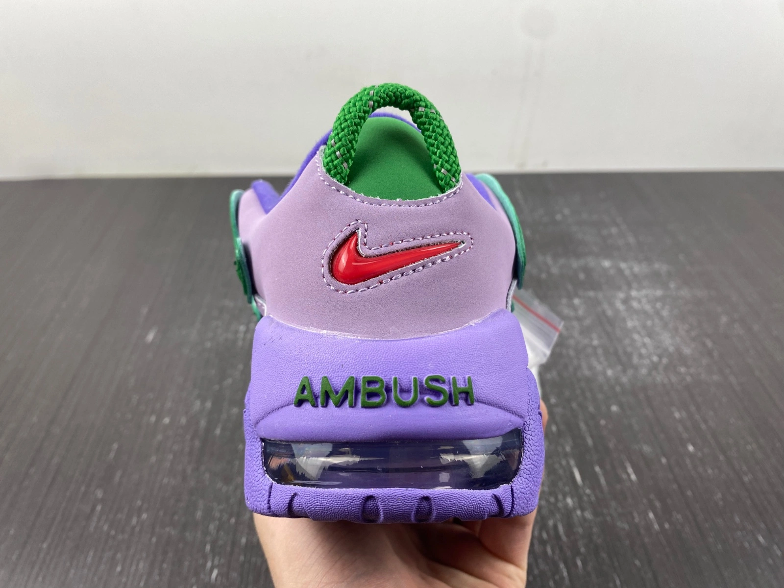 Air More Uptempo Low AMBUSH Lilac FB1299- Contemporary 1235