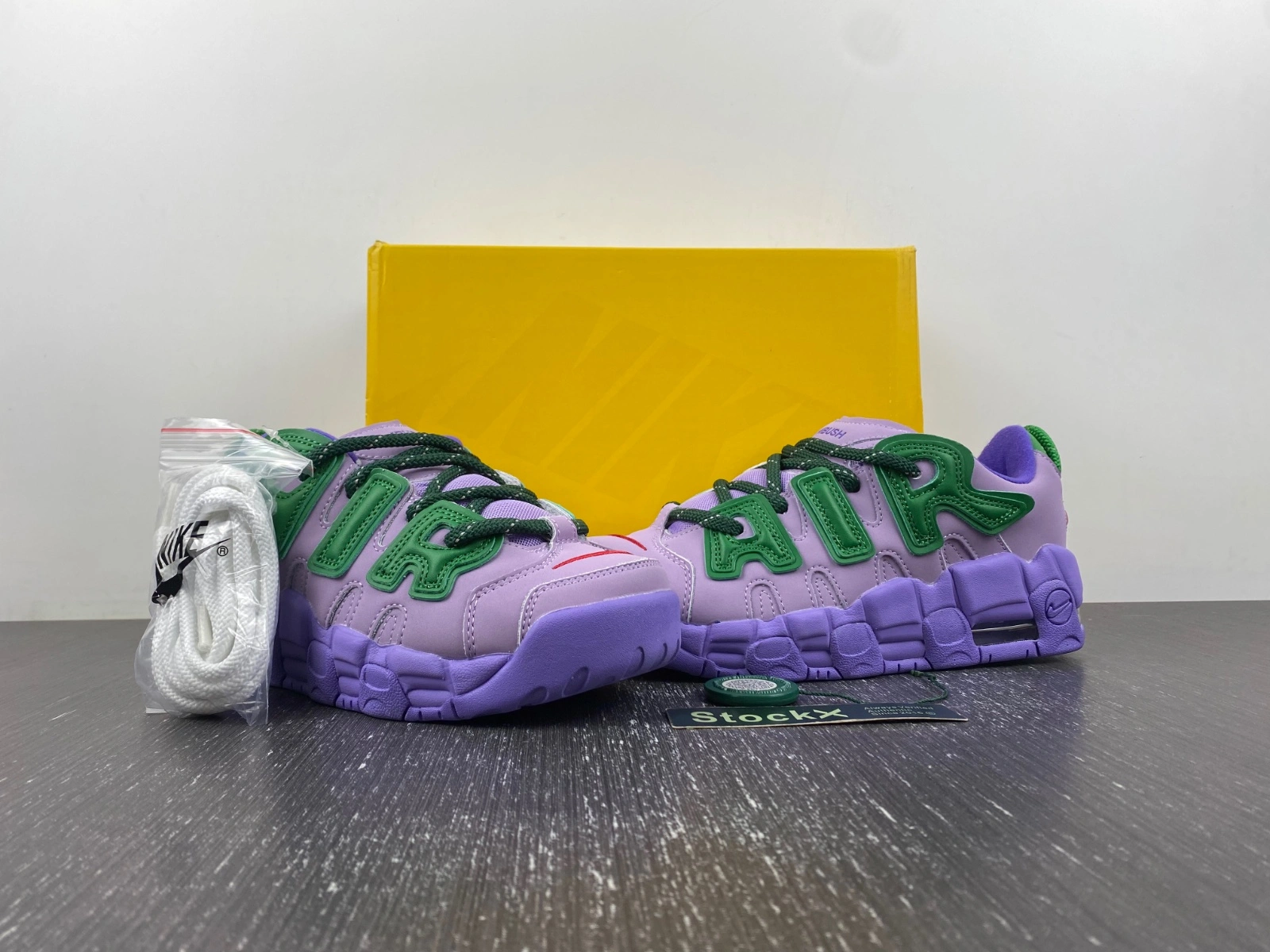 Air More Uptempo Low AMBUSH Lilac FB1299- Contemporary 1235