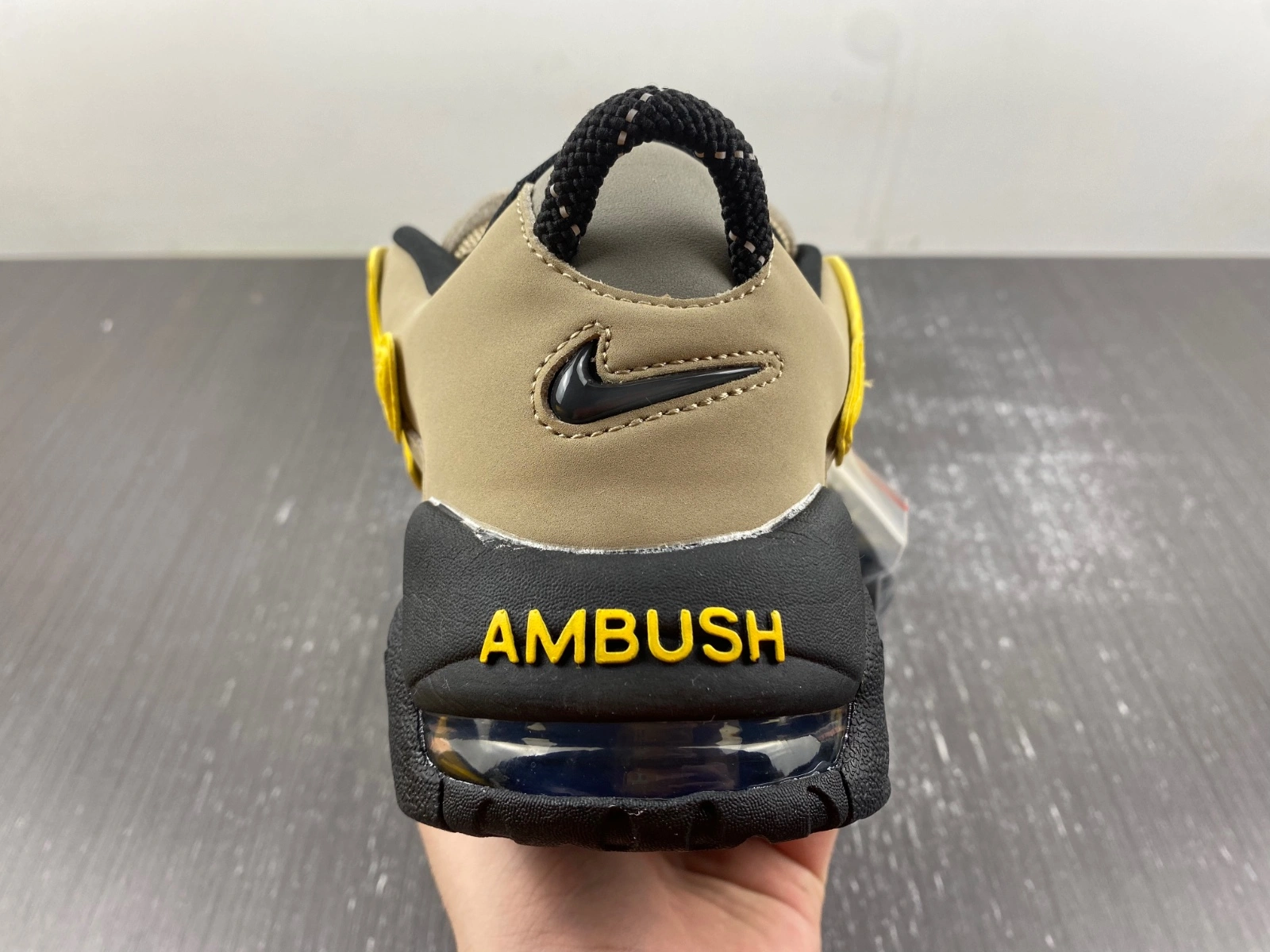Reliable Air More Uptempo Low AMBUSH Vivid Sulfur Limestone FB1299- 1239