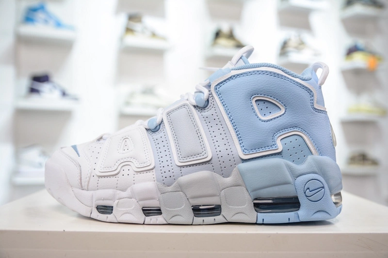 Air More Uptempo Psychic Blue Sky DJ5159- Sporty 1263