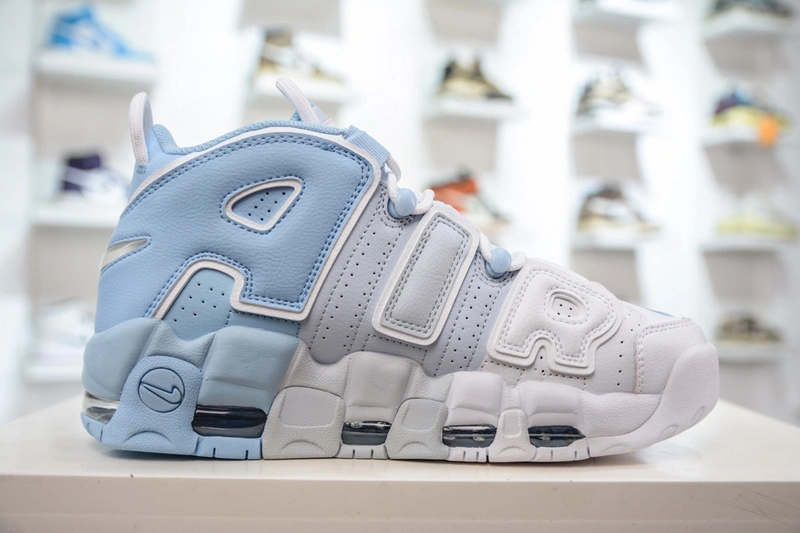 Air More Uptempo Psychic Blue Sky DJ5159- Sporty 1263