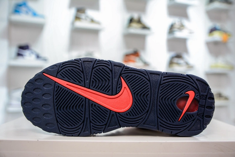 Air More Uptempo Red Navy Camo CZ7877- Bright 1242