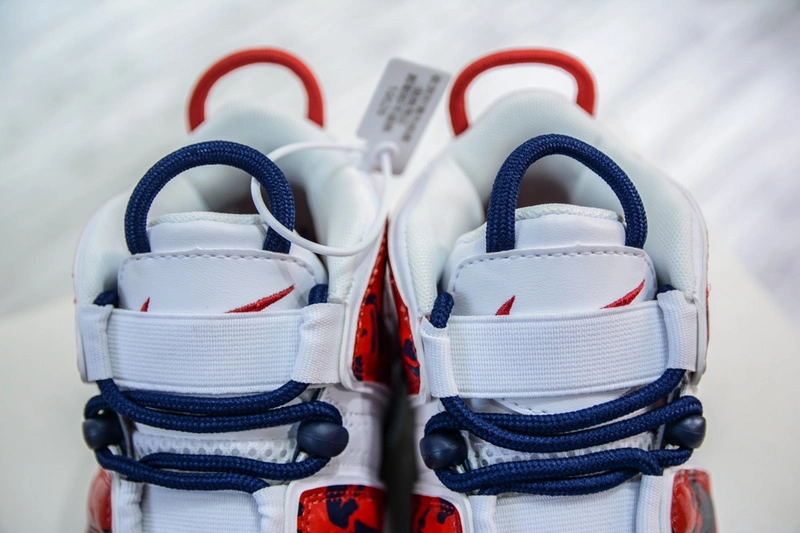 Air More Uptempo Red Navy Camo CZ7877- Bright 1242