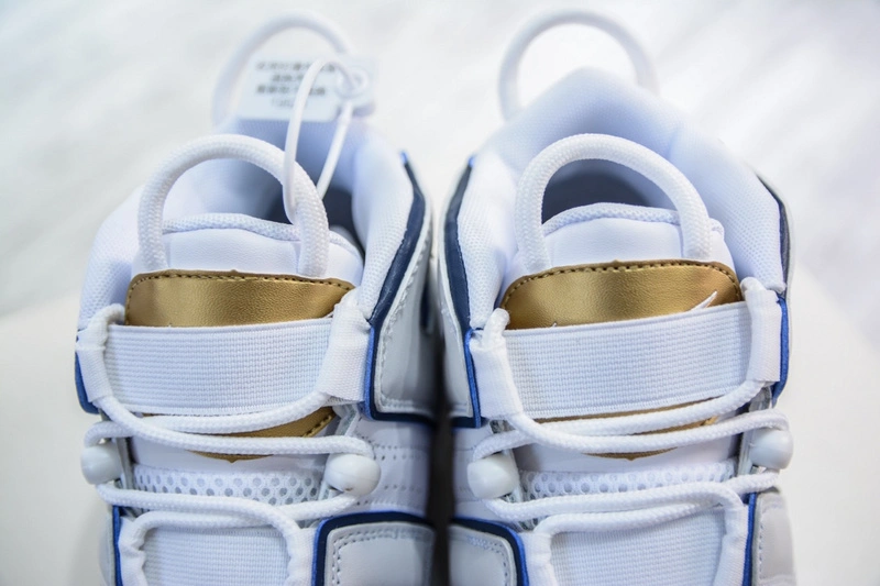 Air More Uptempo White Midnight Navy 415082- Modern 1244