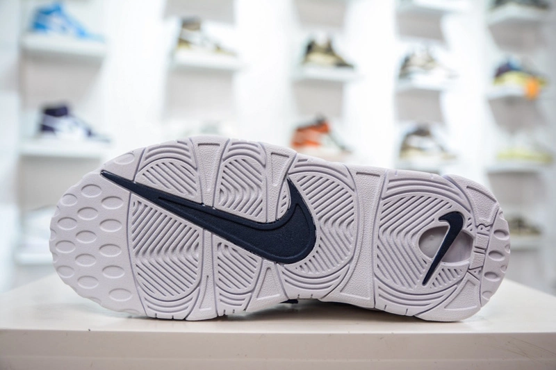 Air More Uptempo White Midnight Navy 415082- Modern 1244