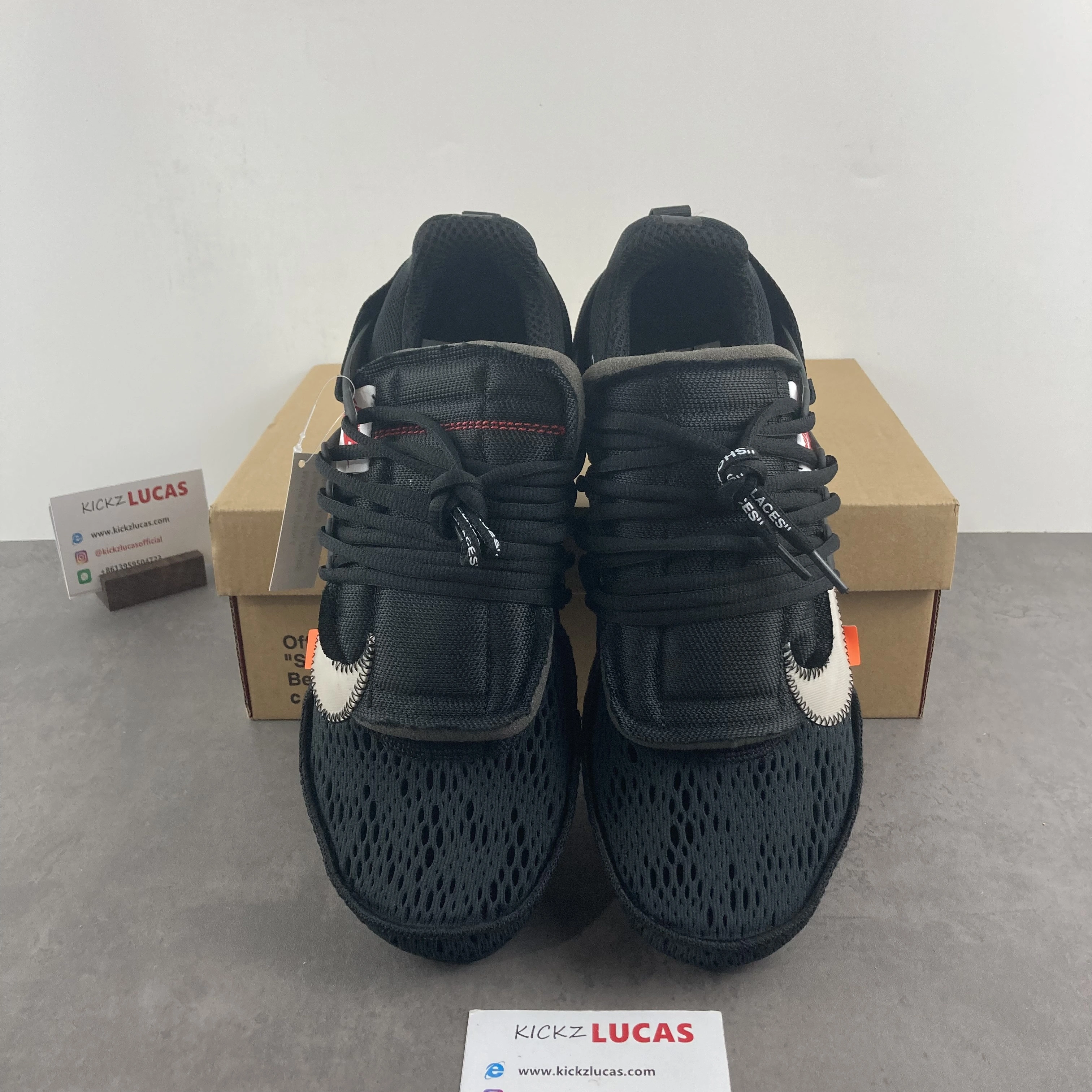 Practical Air Presto Off-White Black AA3830- 945