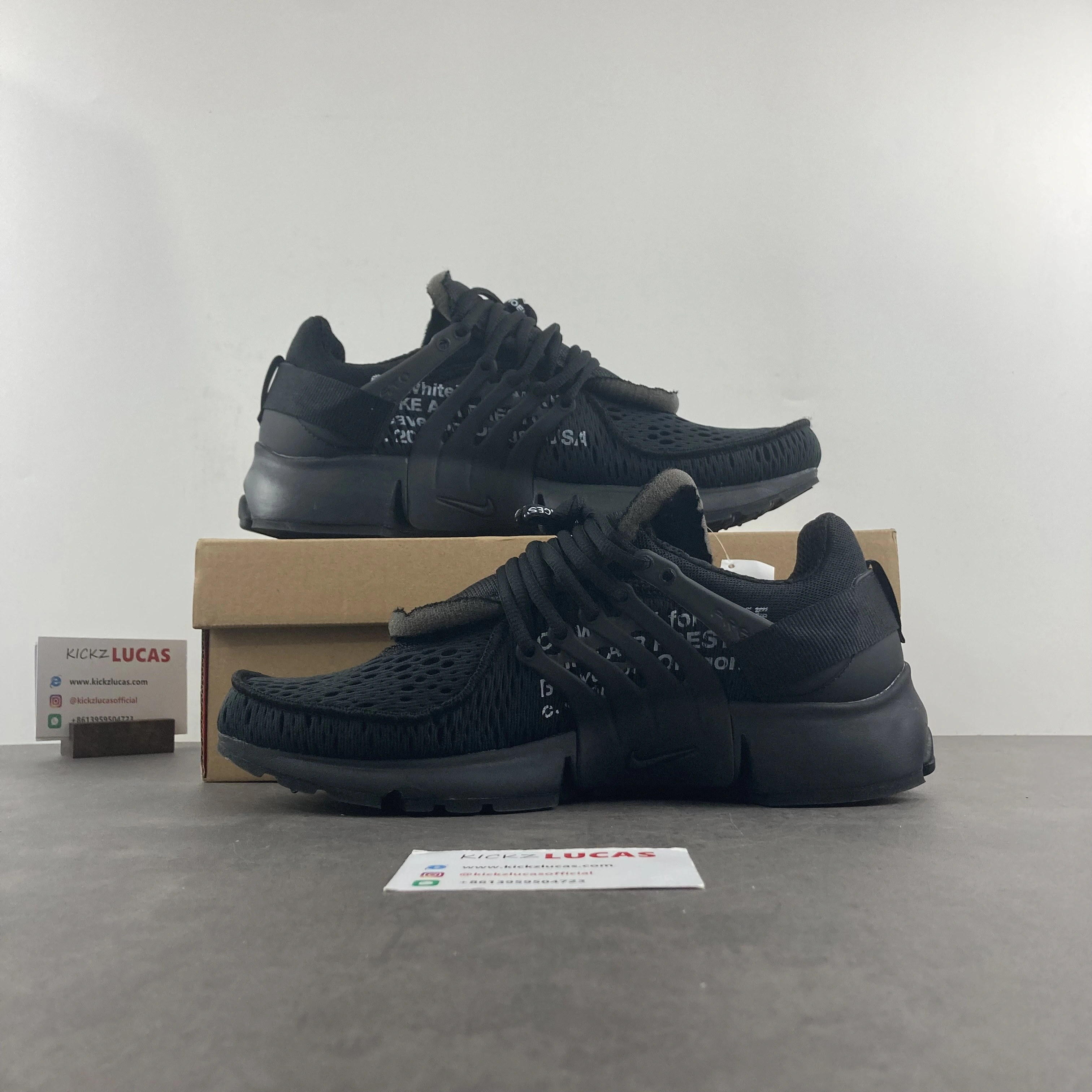 Practical Air Presto Off-White Black AA3830- 945