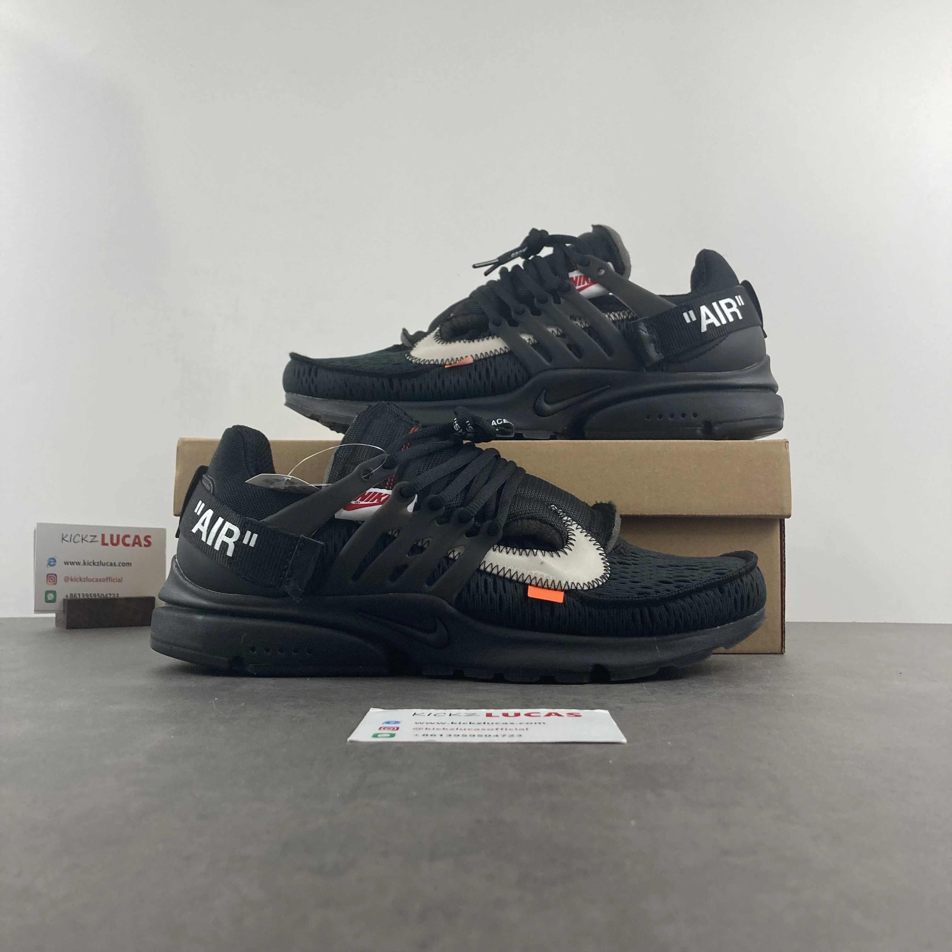 Practical Air Presto Off-White Black AA3830- 945