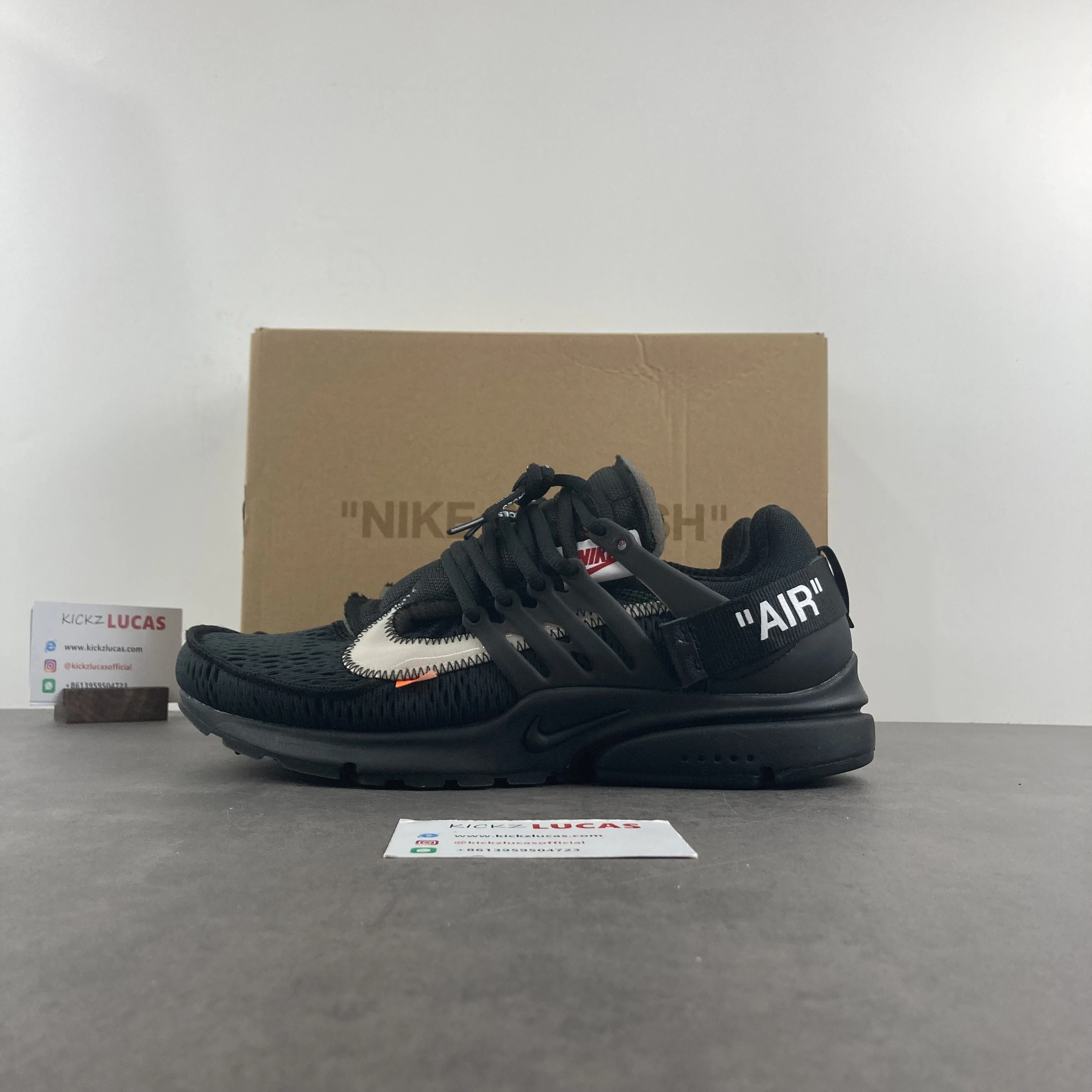 Practical Air Presto Off-White Black AA3830- 945