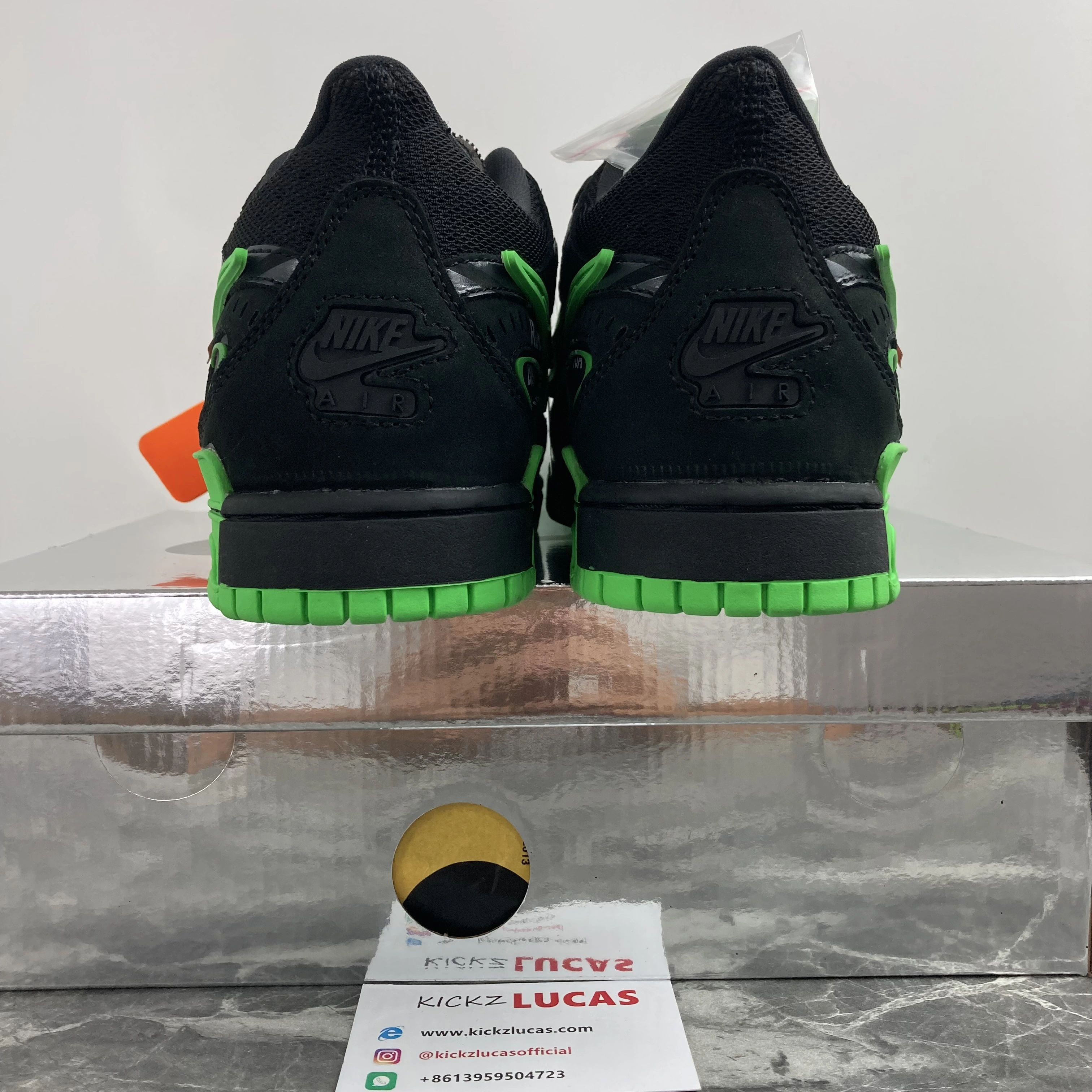 BestValue Air Rubber Dunk Off-White Green Strike CU6015- 619