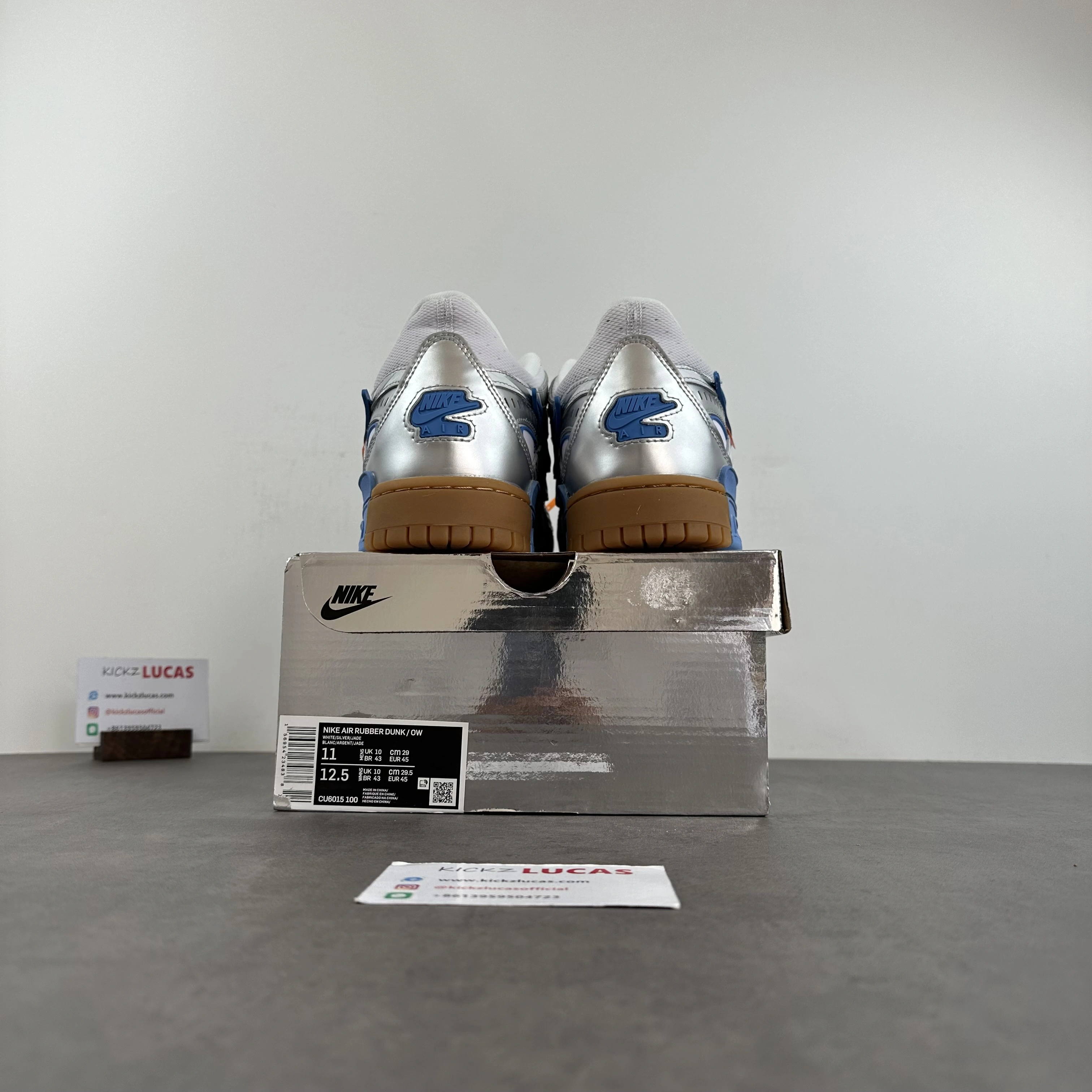 HighQuality Air Rubber Dunk Off-White UNC CU6015- 625
