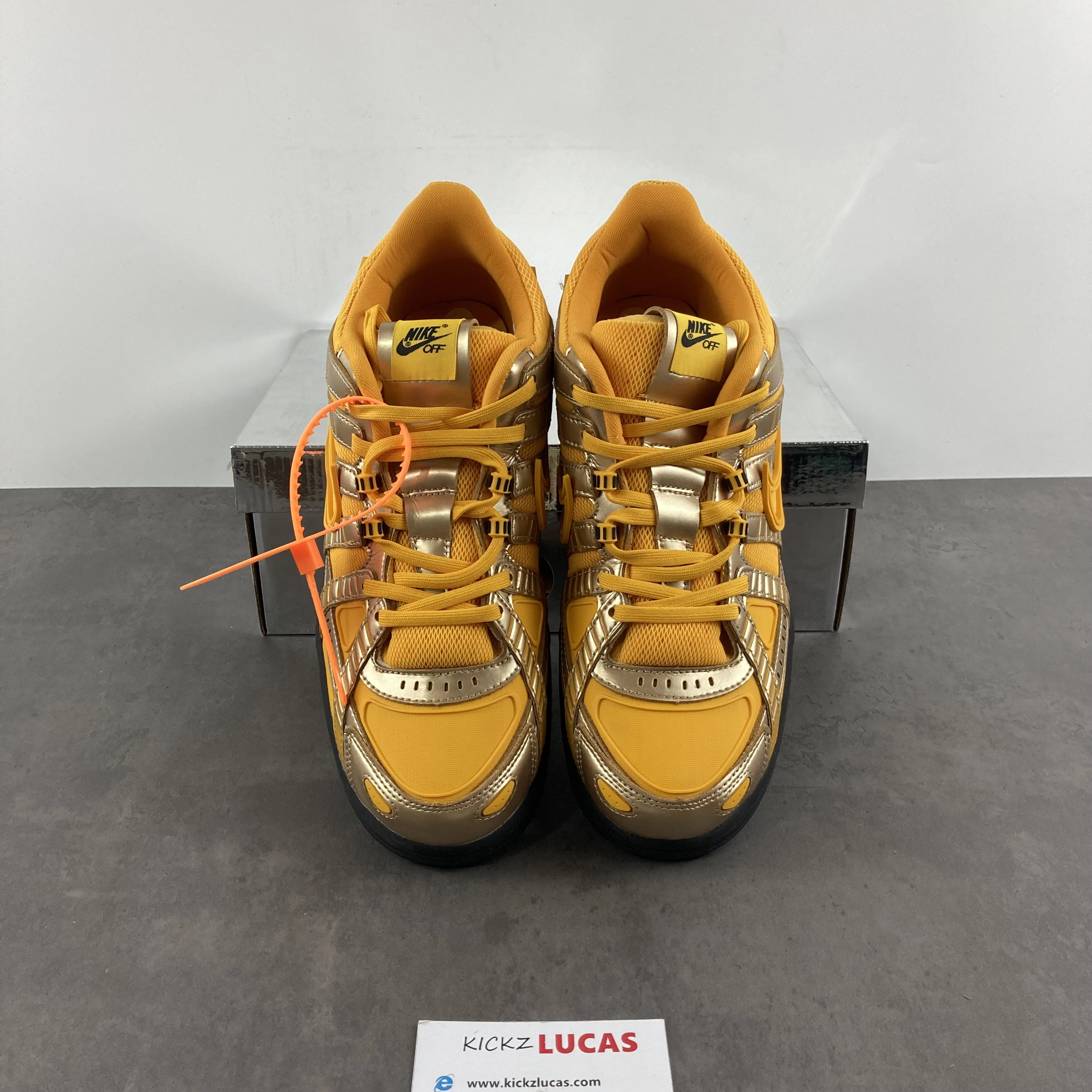 Air Rubber Dunk Off-White University Gold CU6015- TopPick 618