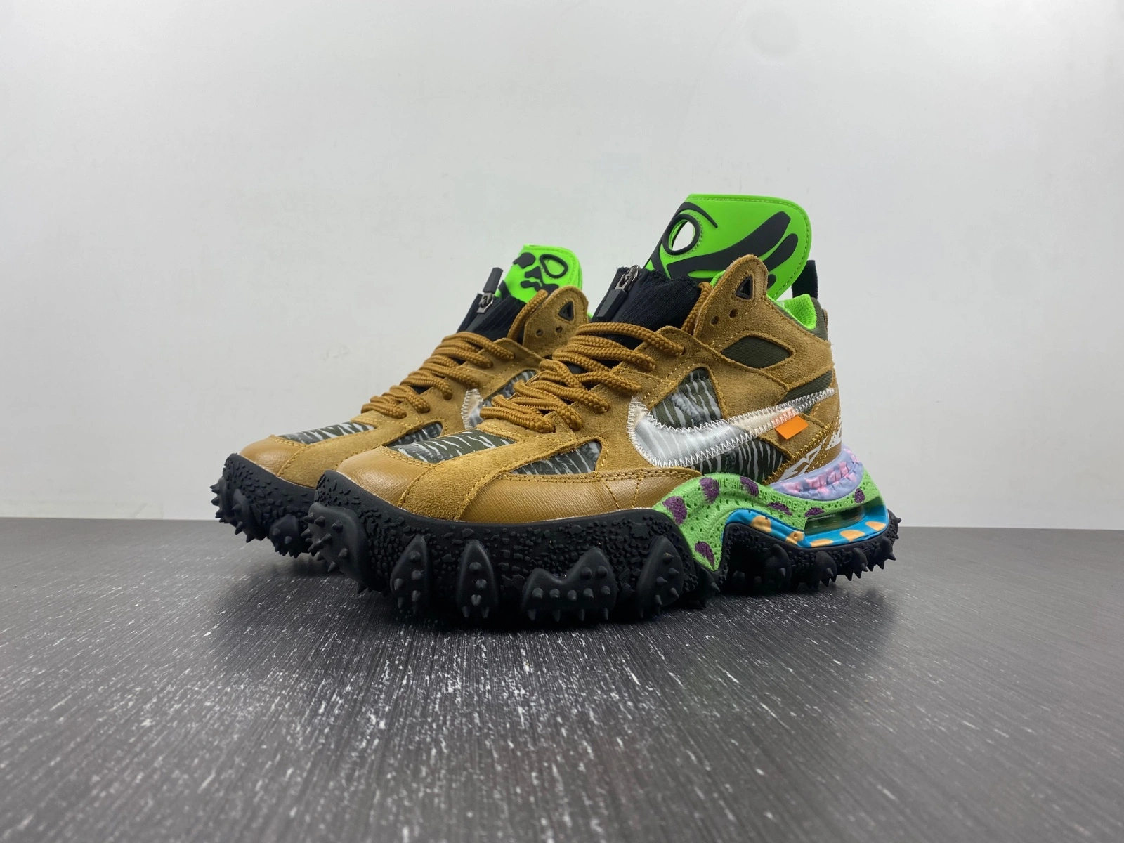 Bright Air Terra Forma Off-White Wheat Green Strike DQ1615- 725