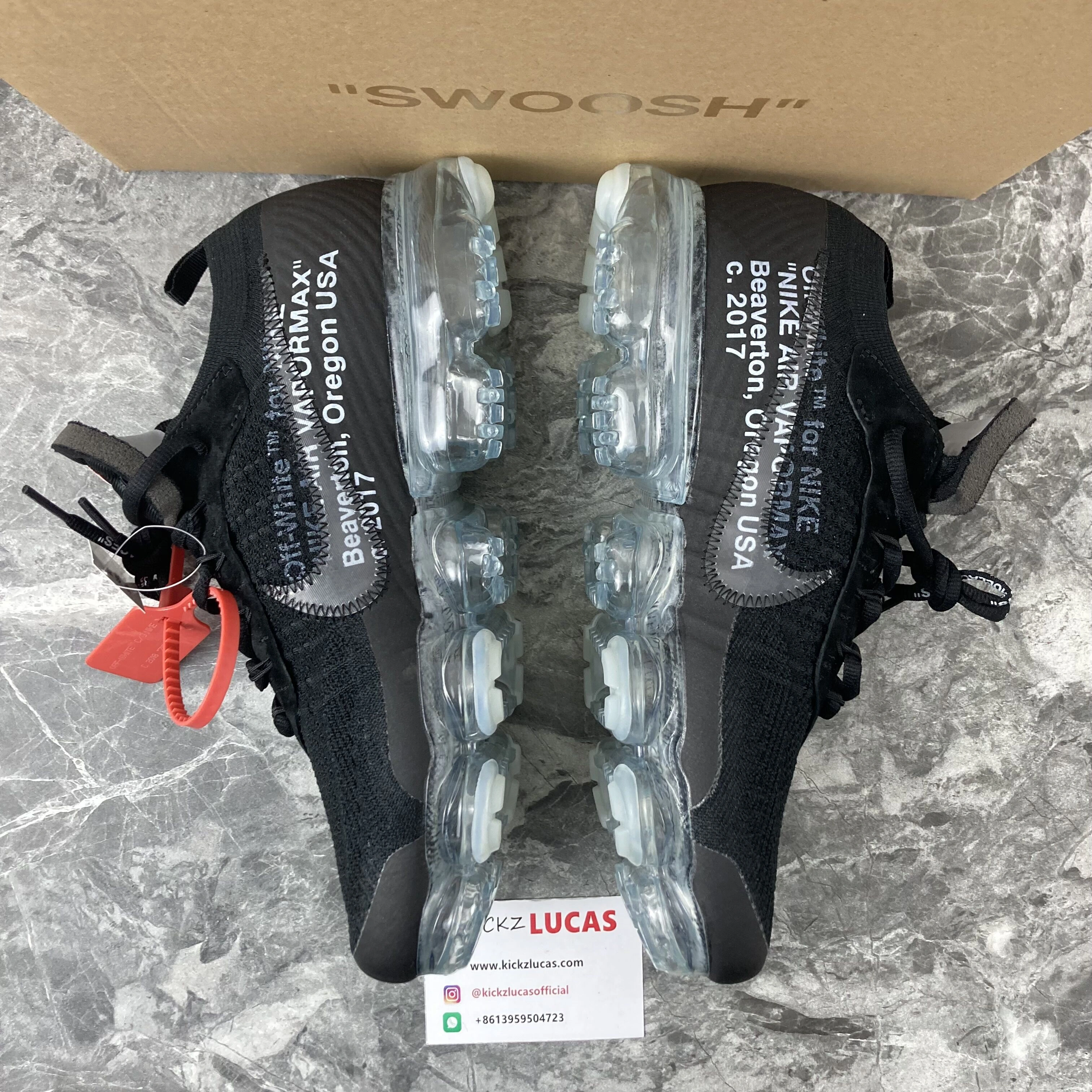 Air VaporMax Off-White Black AA3831- Casual 960