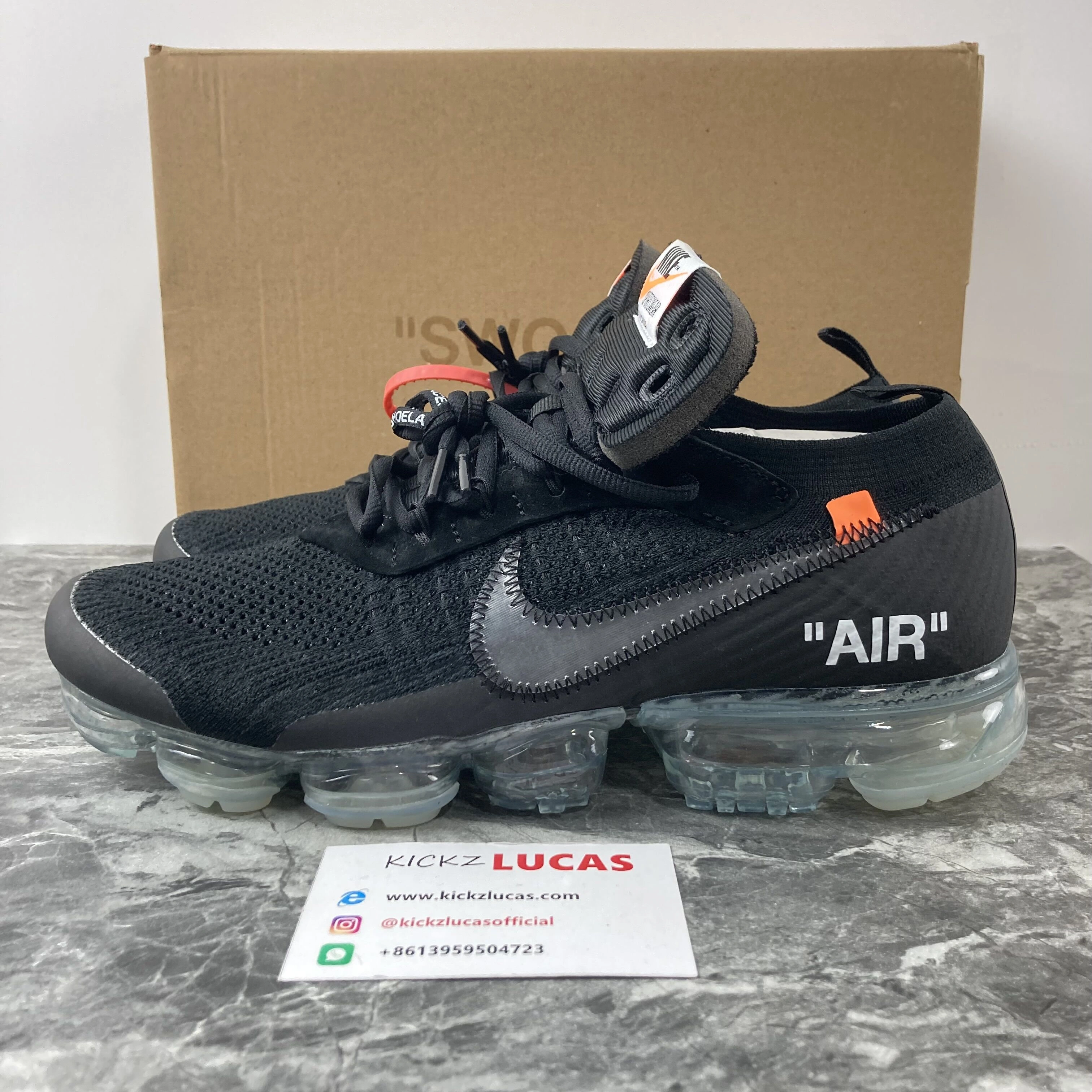 Air VaporMax Off-White Black AA3831- Casual 960