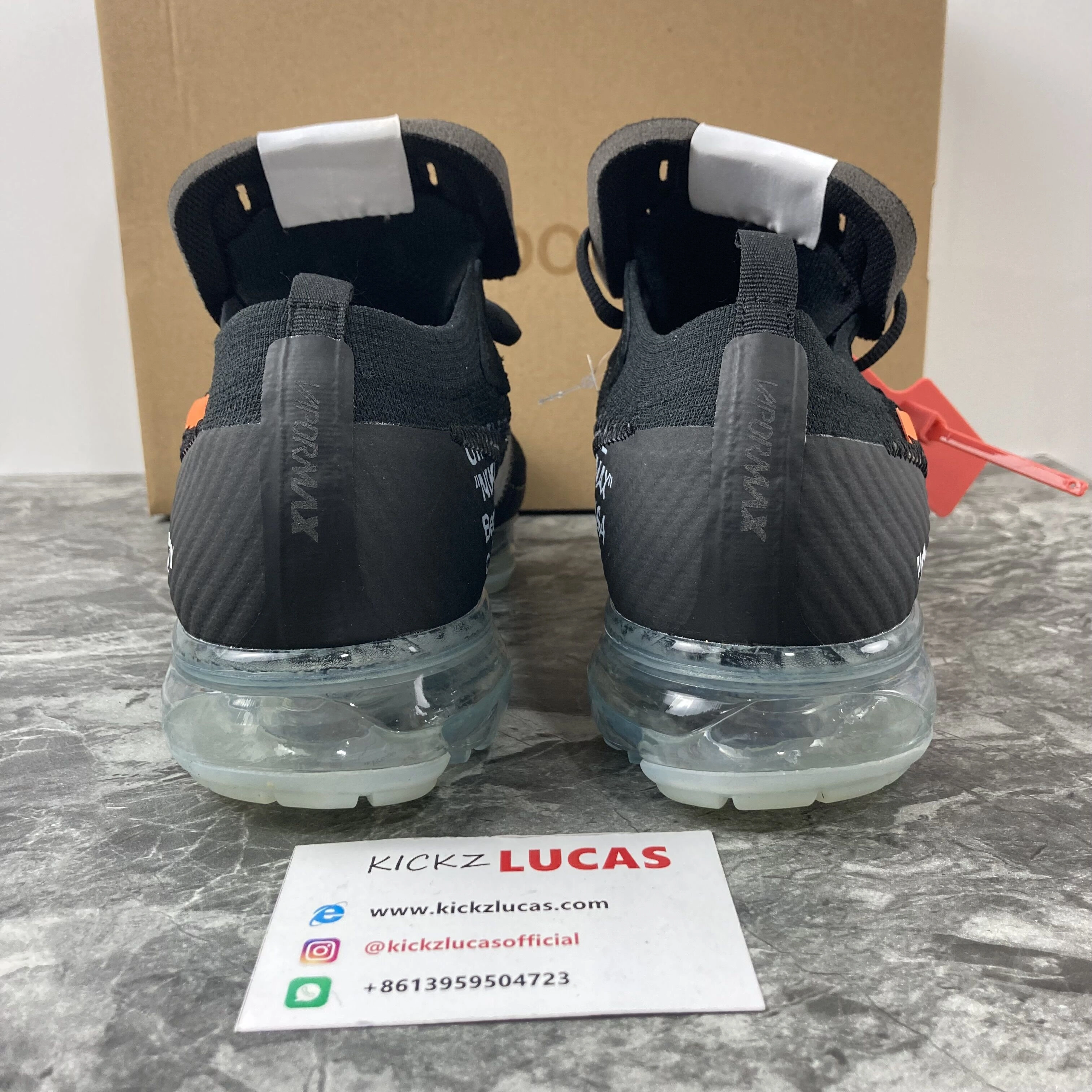 Air VaporMax Off-White Black AA3831- Casual 960