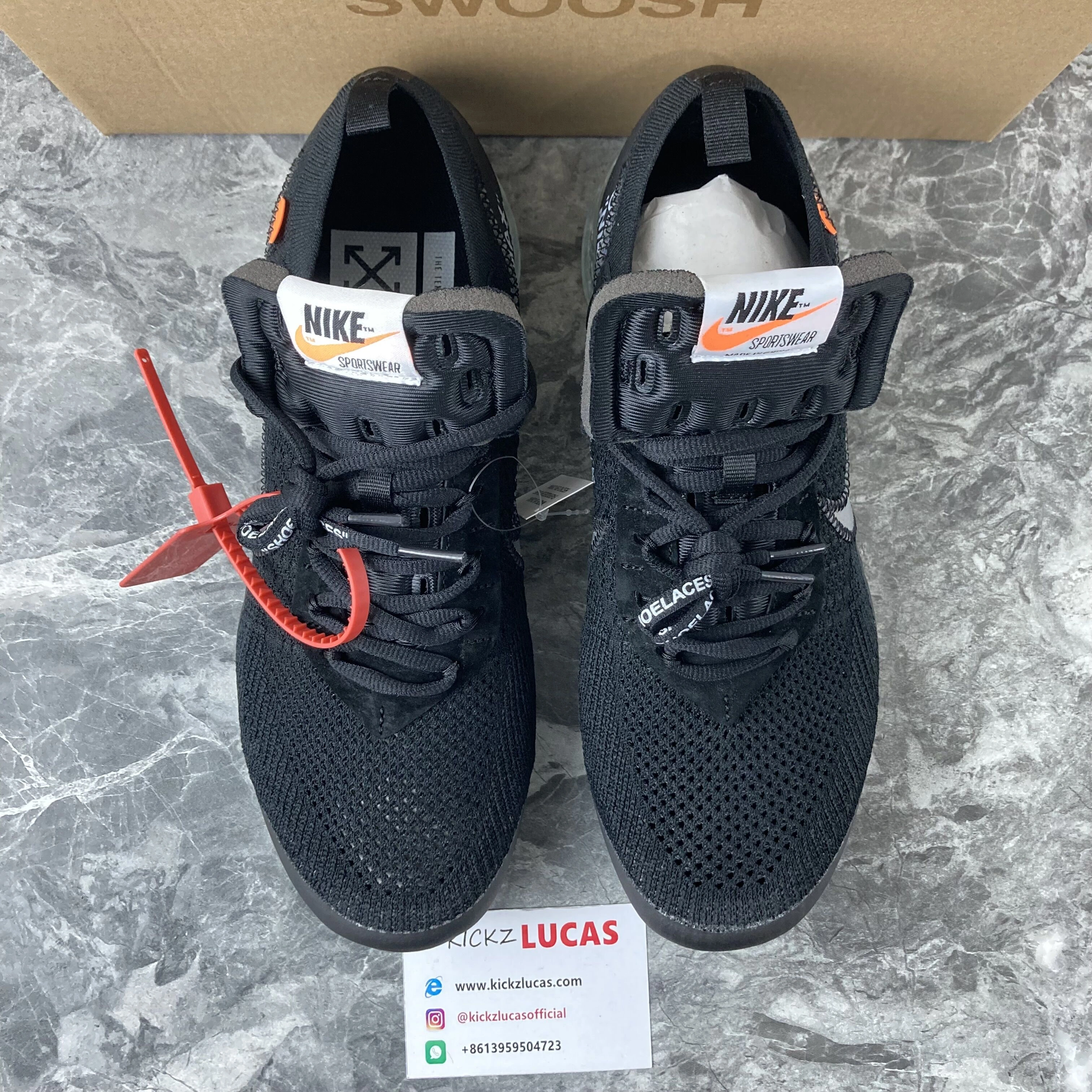 Air VaporMax Off-White Black AA3831- Casual 960