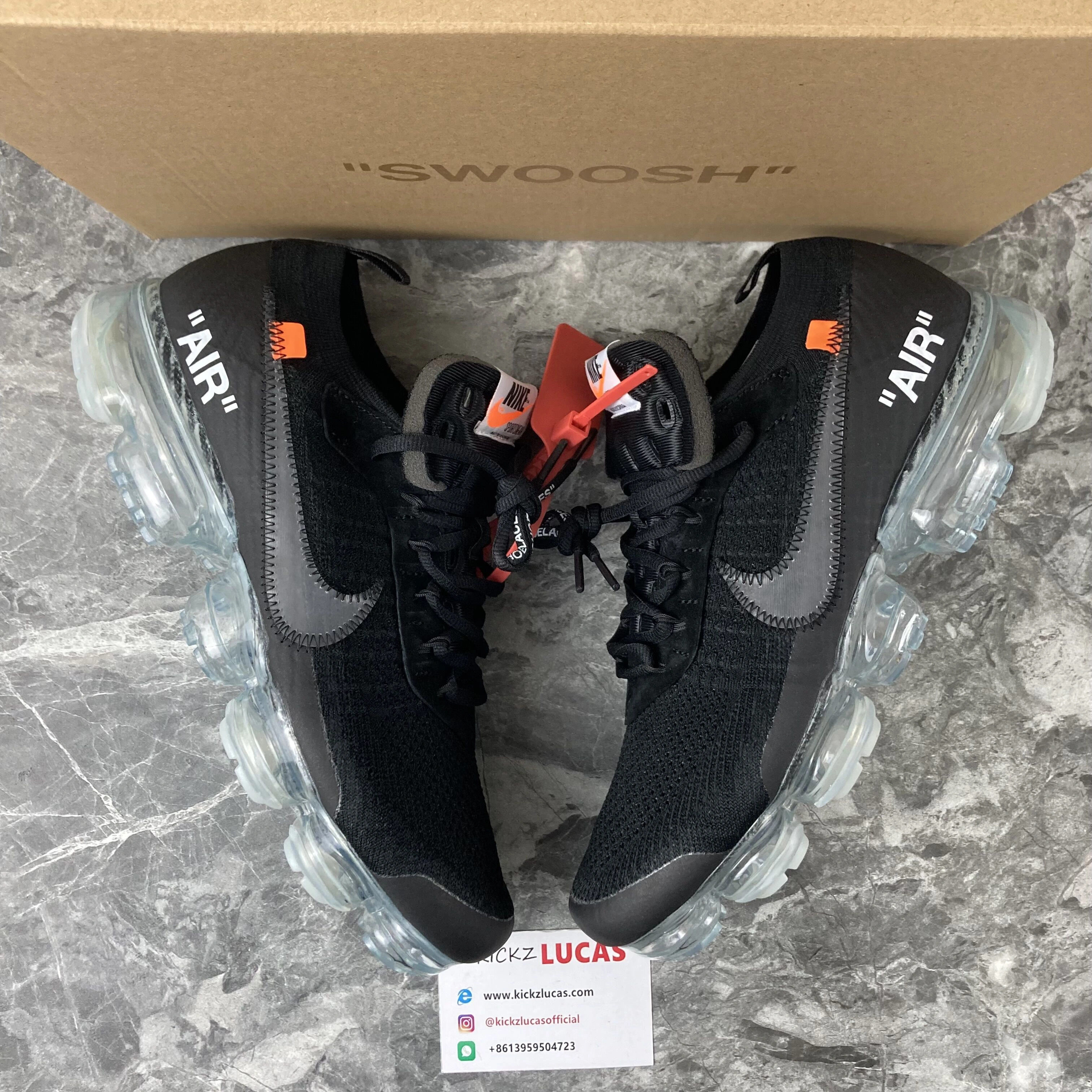 Air VaporMax Off-White Black AA3831- Casual 960