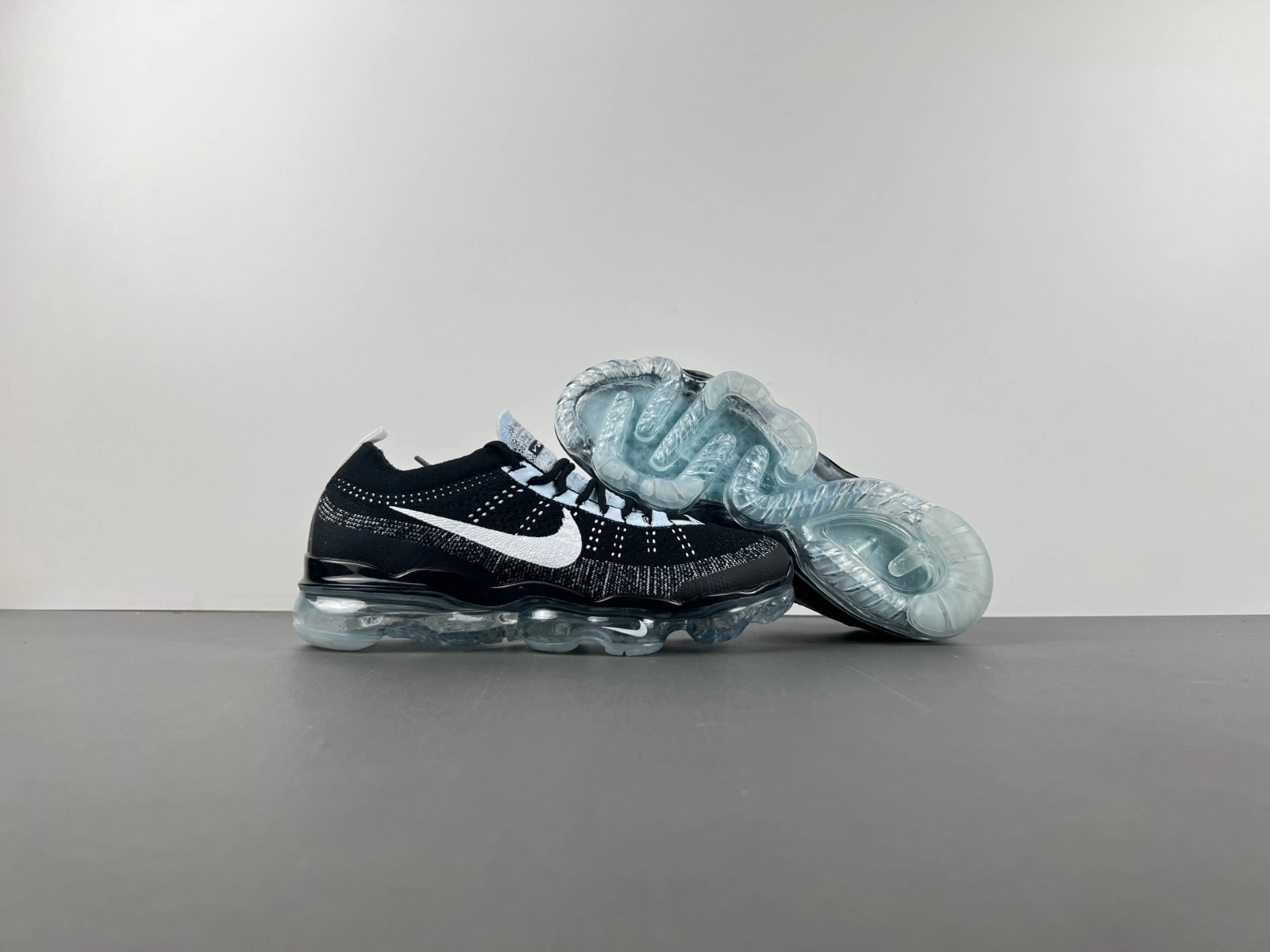 Trendy Air Vapormax 2023 Flyknit Black Blue Tint DV1678- 884