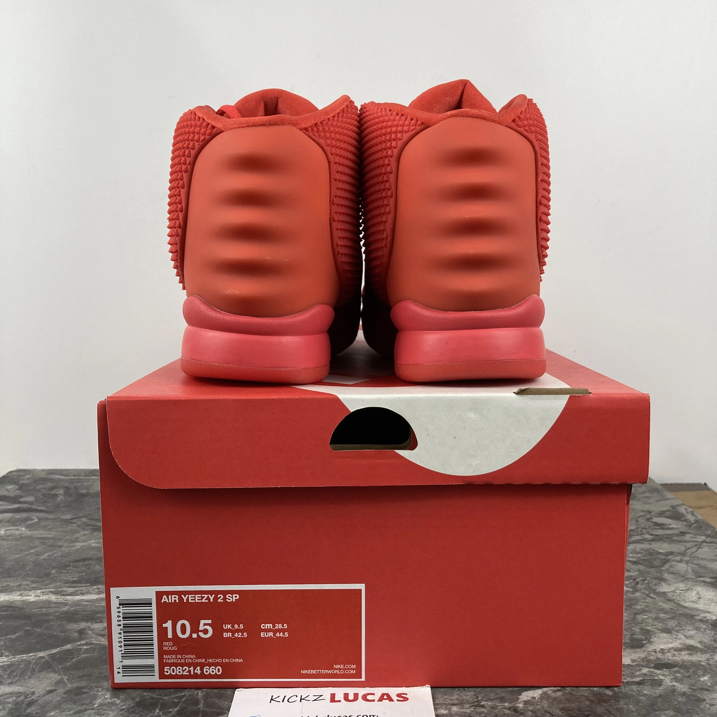 Air Yeezy 2 Red October 508214- Vibrant 1212